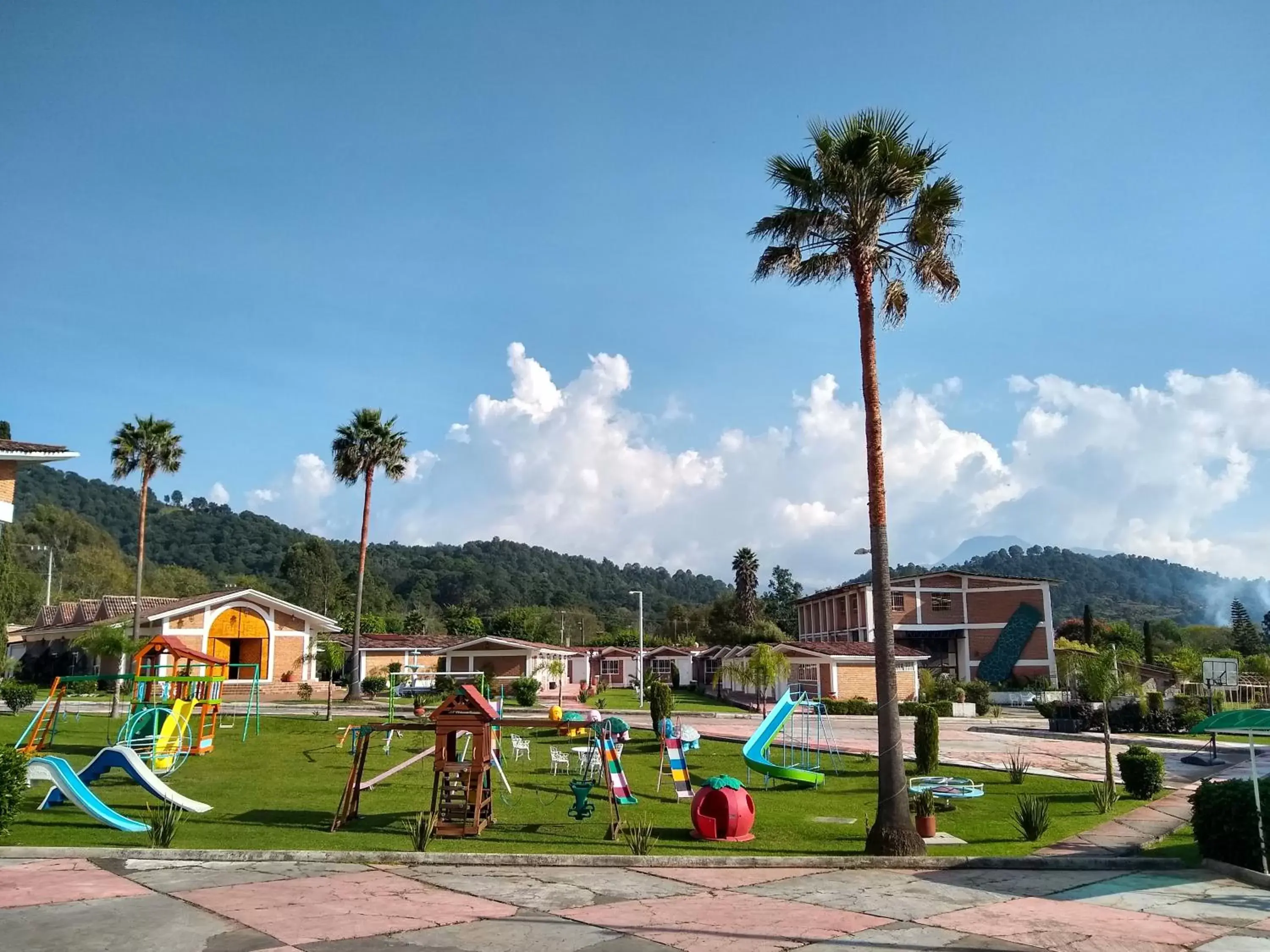 Children's Play Area in Hotel Villa Monarca Inn