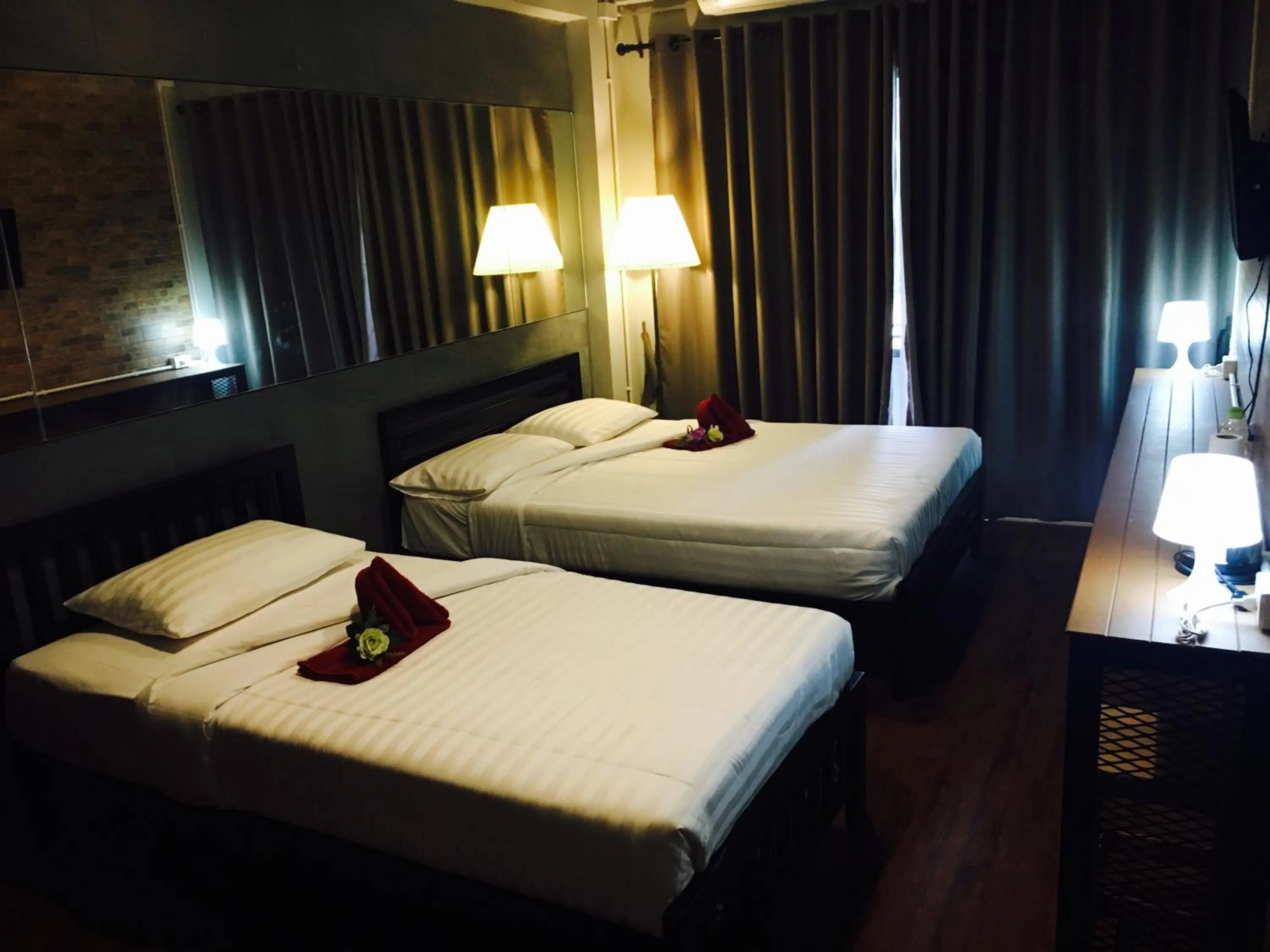 Bed in Popcorn House Ratchada