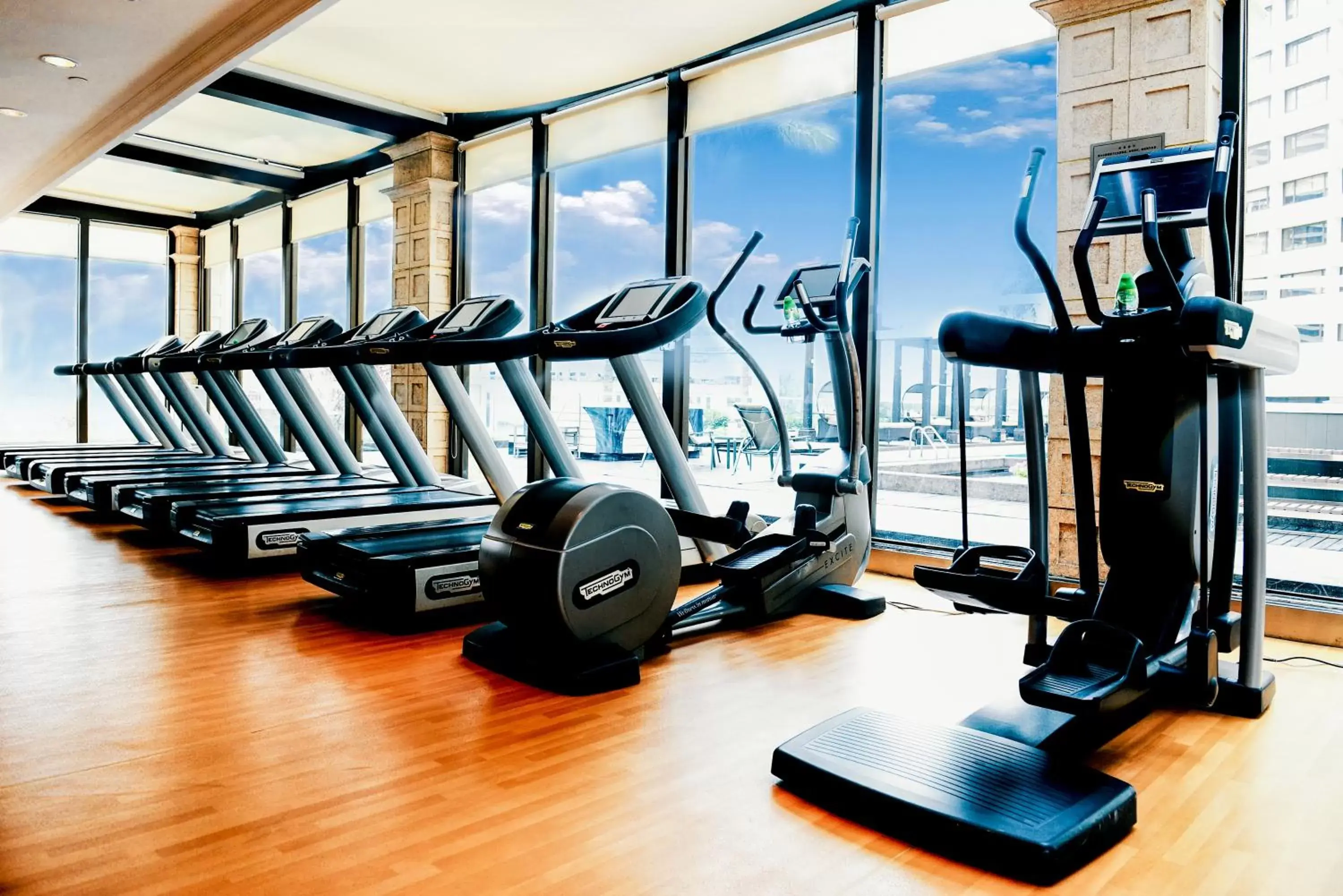Fitness centre/facilities in The Garden Hotel Guangzhou Fitness centre/facilities in The Garden Hotel Guangzhou