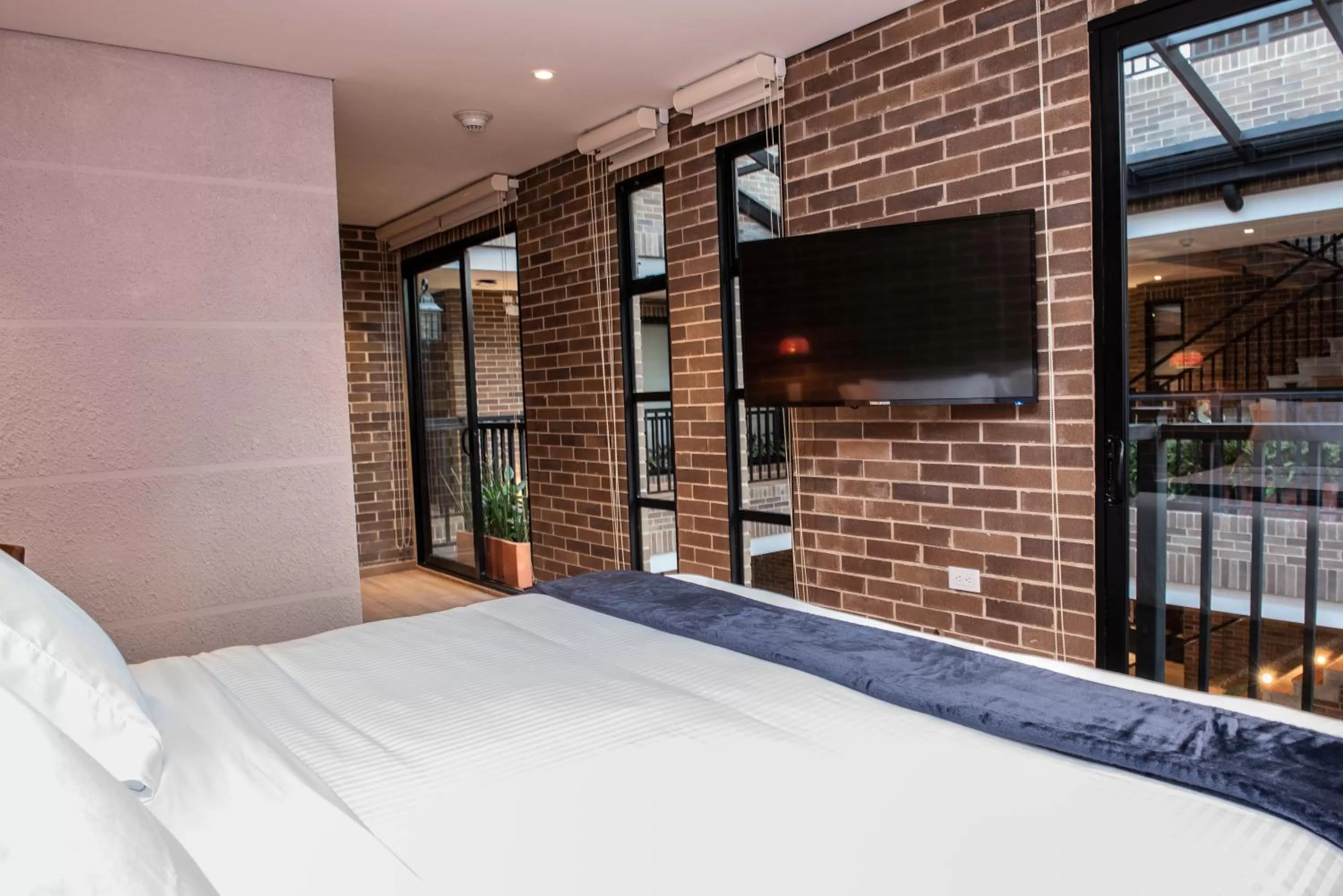 Bed in Casa Rose Hotel