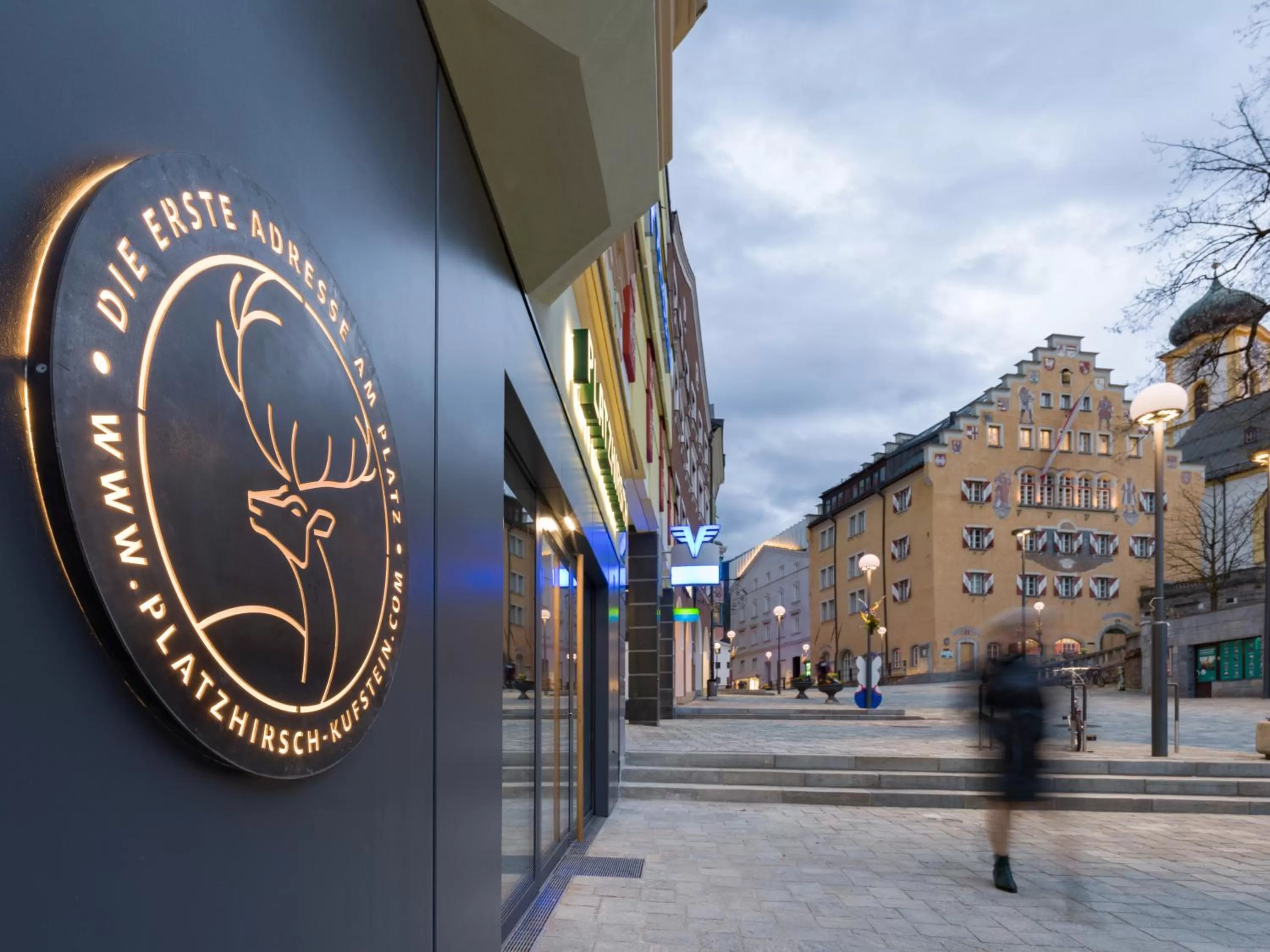 Facade/entrance in Platzhirsch Kufstein