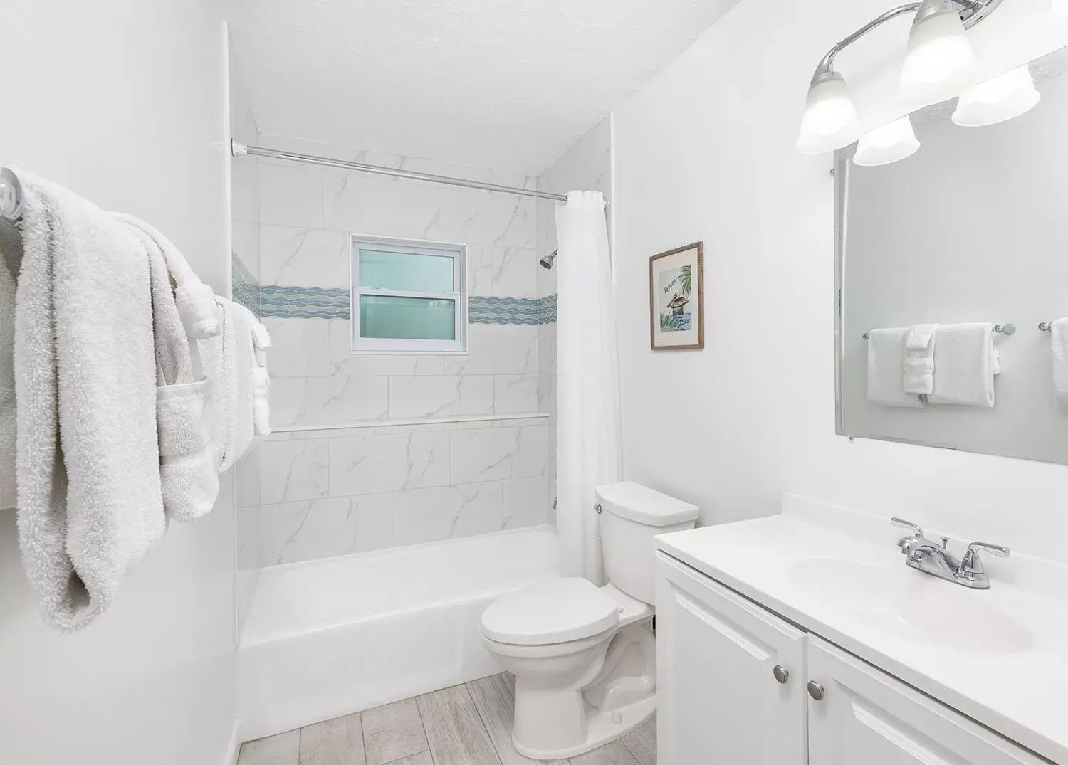 Bathroom in Gulf View Waterfront Resort