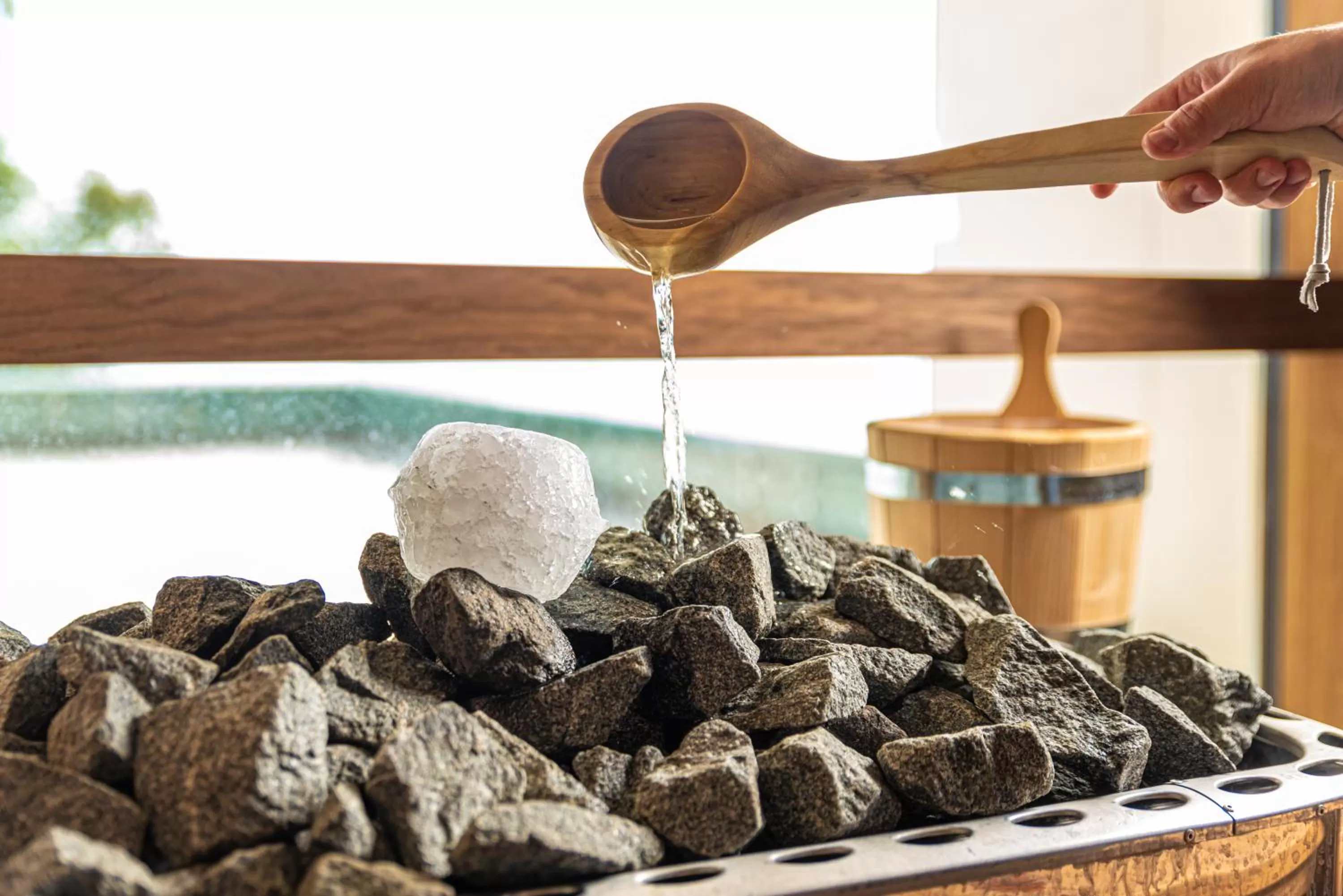 Sauna in Hotel Helikon, Keszthely