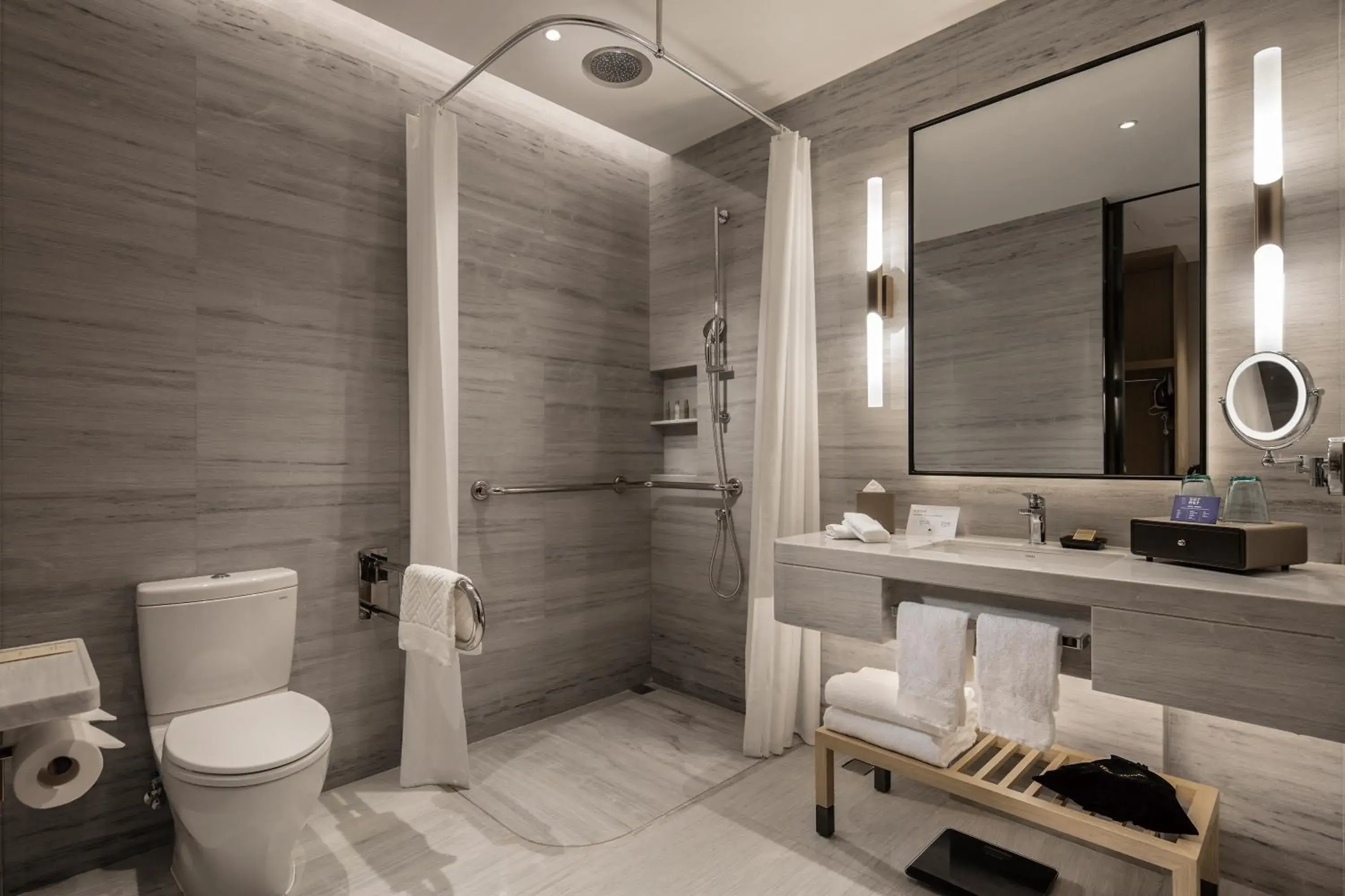 Bathroom in Doubletree By Hilton Suzhou Wujiang