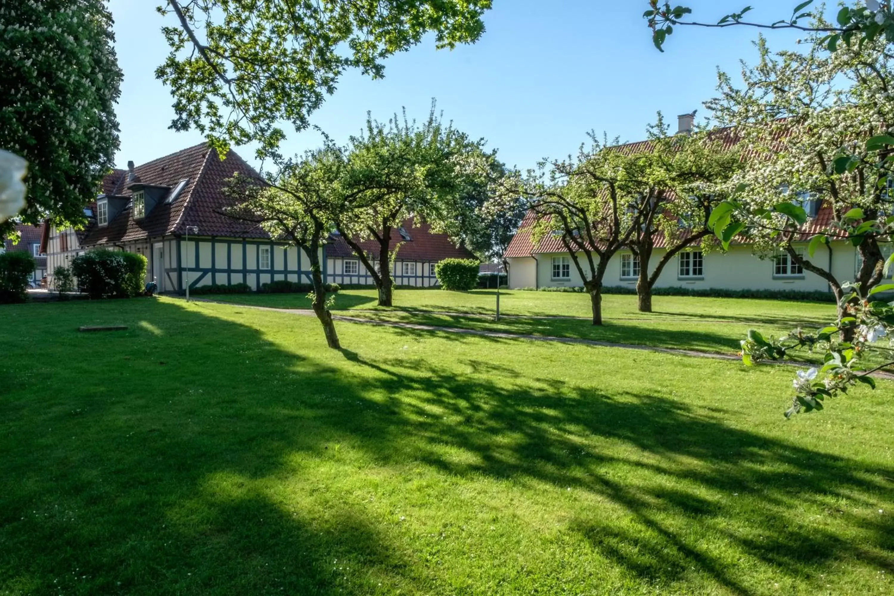 Garden in Hotel Knudsens Gaard