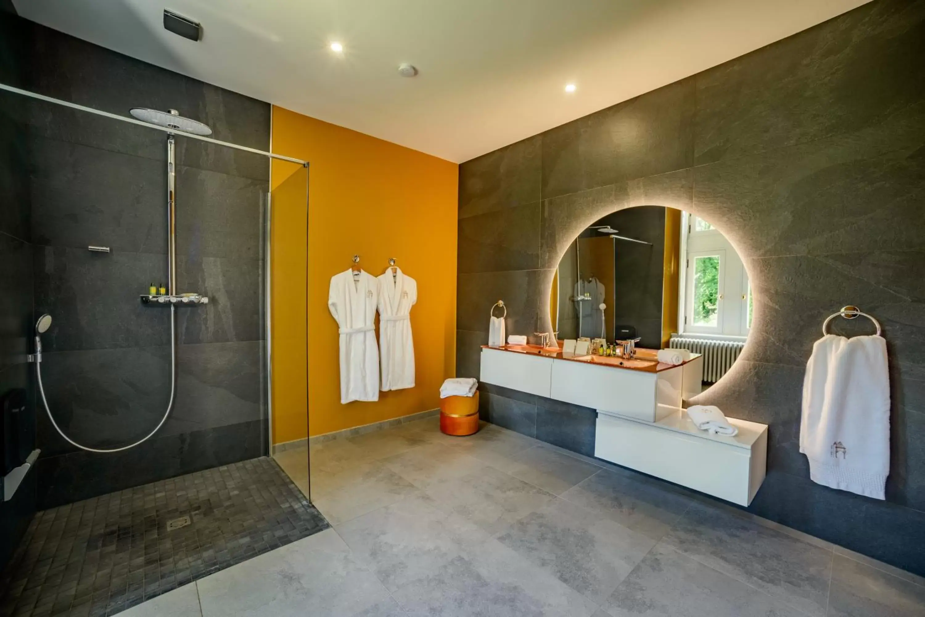 Shower, Bathroom in Château Origny