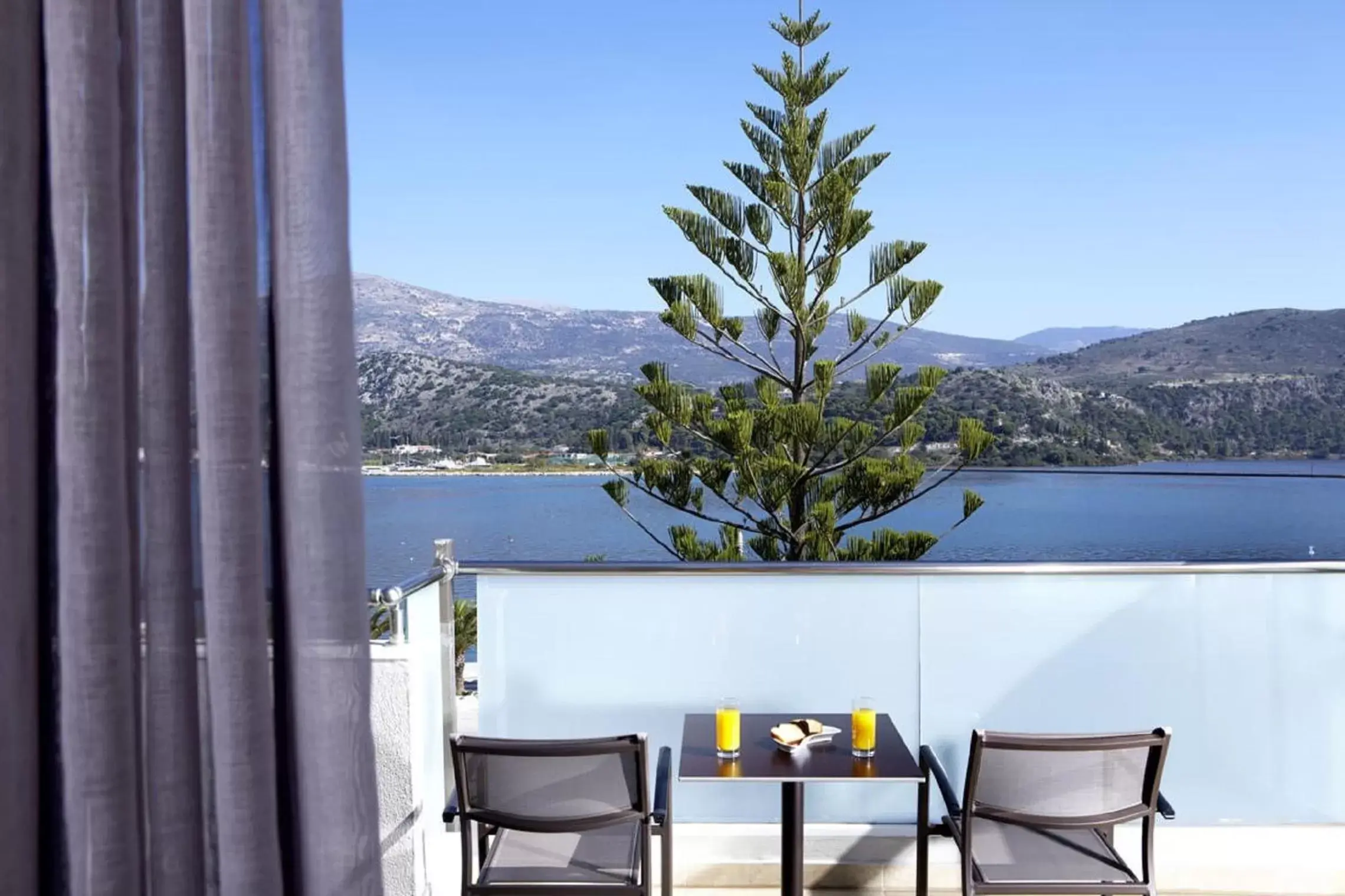 View (from property/room), Mountain View in Mouikis Hotel Kefalonia