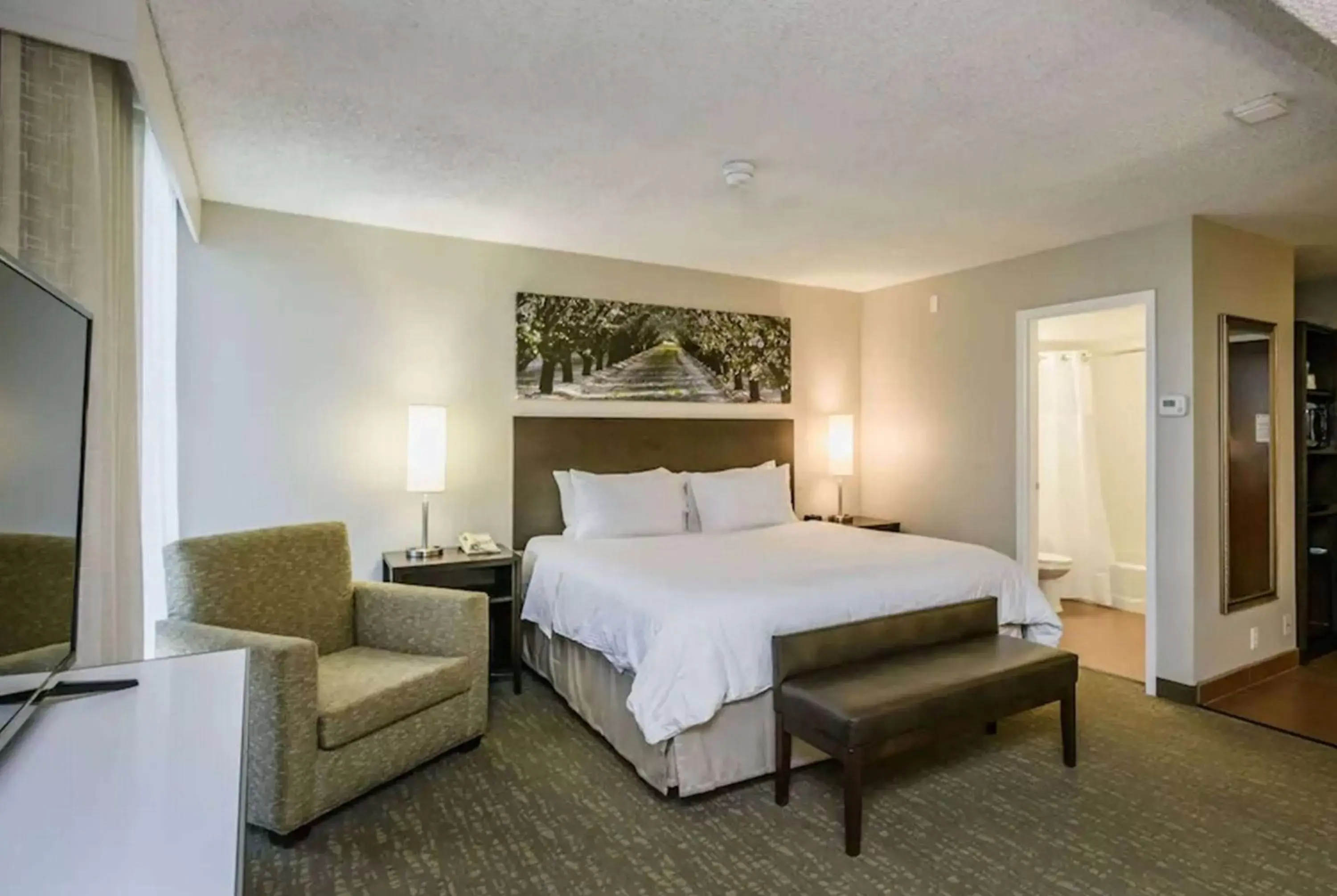 Photo of the whole room, Bed in Wyndham Garden Fresno Yosemite Airport