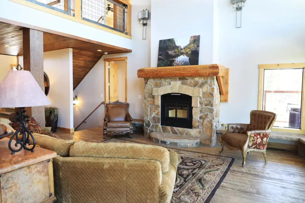 Seating Area in Zion Ponderosa Ranch Resort