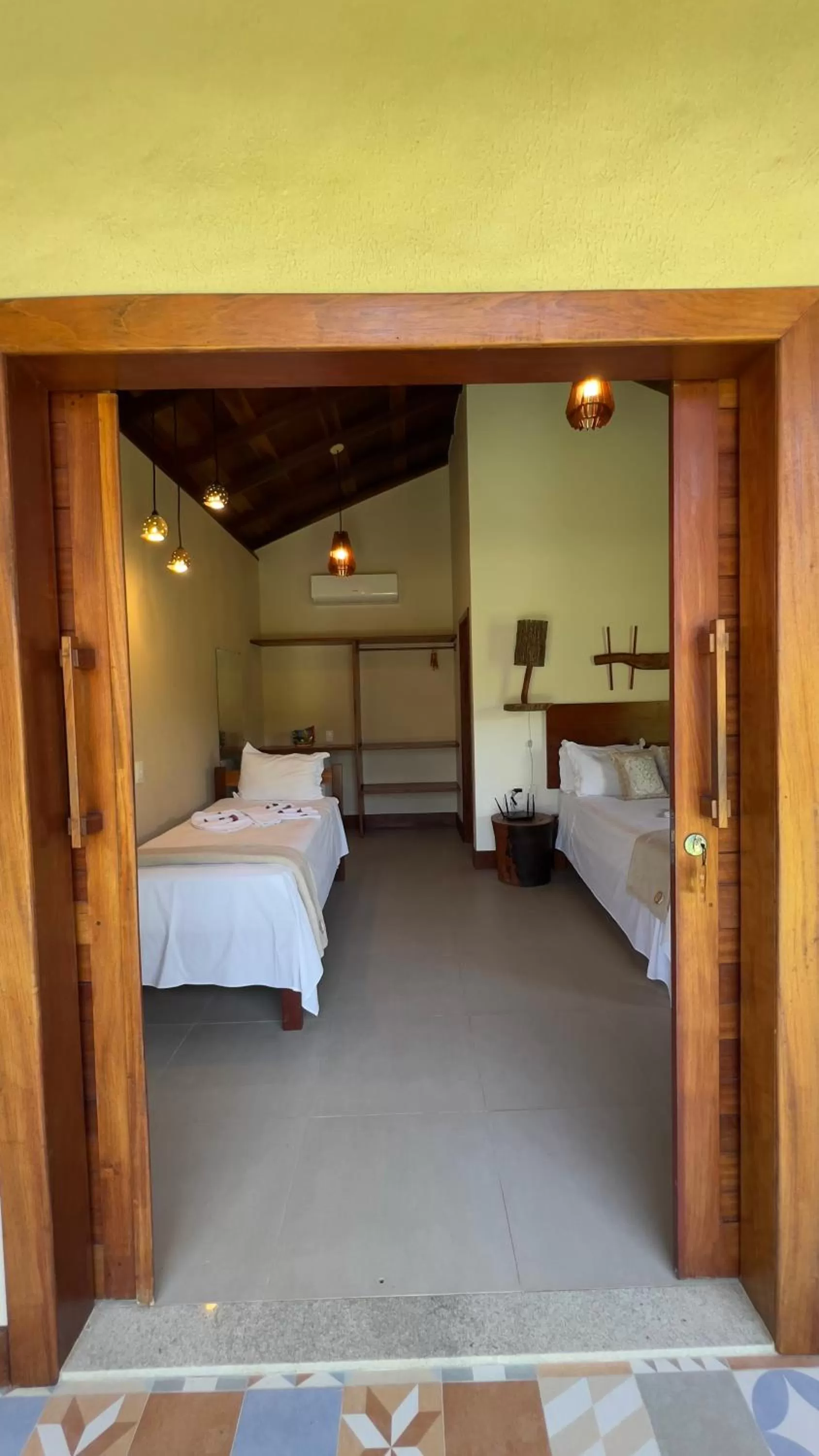 Photo of the whole room, Bed in POUSADA RANCHO PARAISO