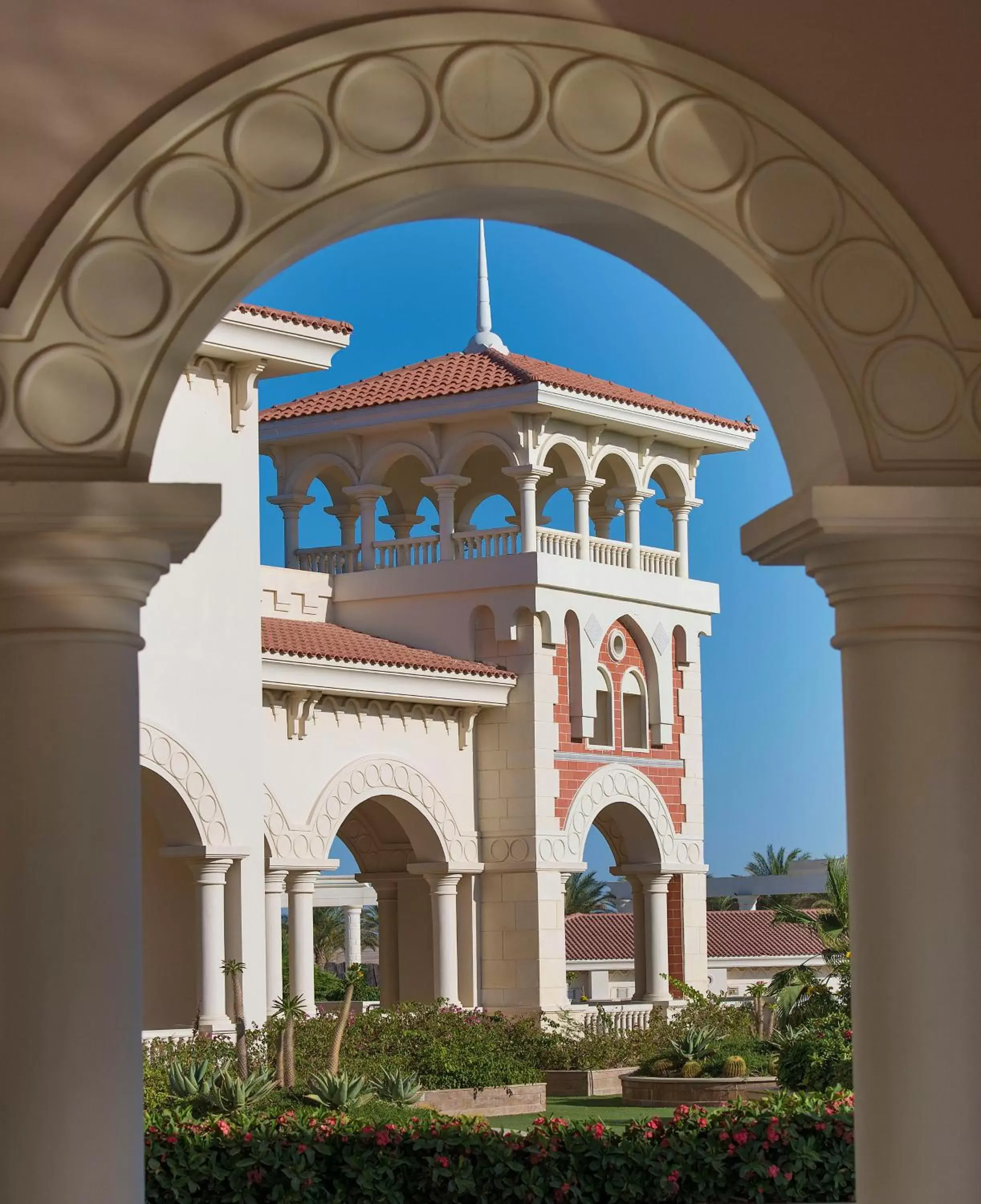 Decorative detail in Baron Palace Sahl Hasheesh