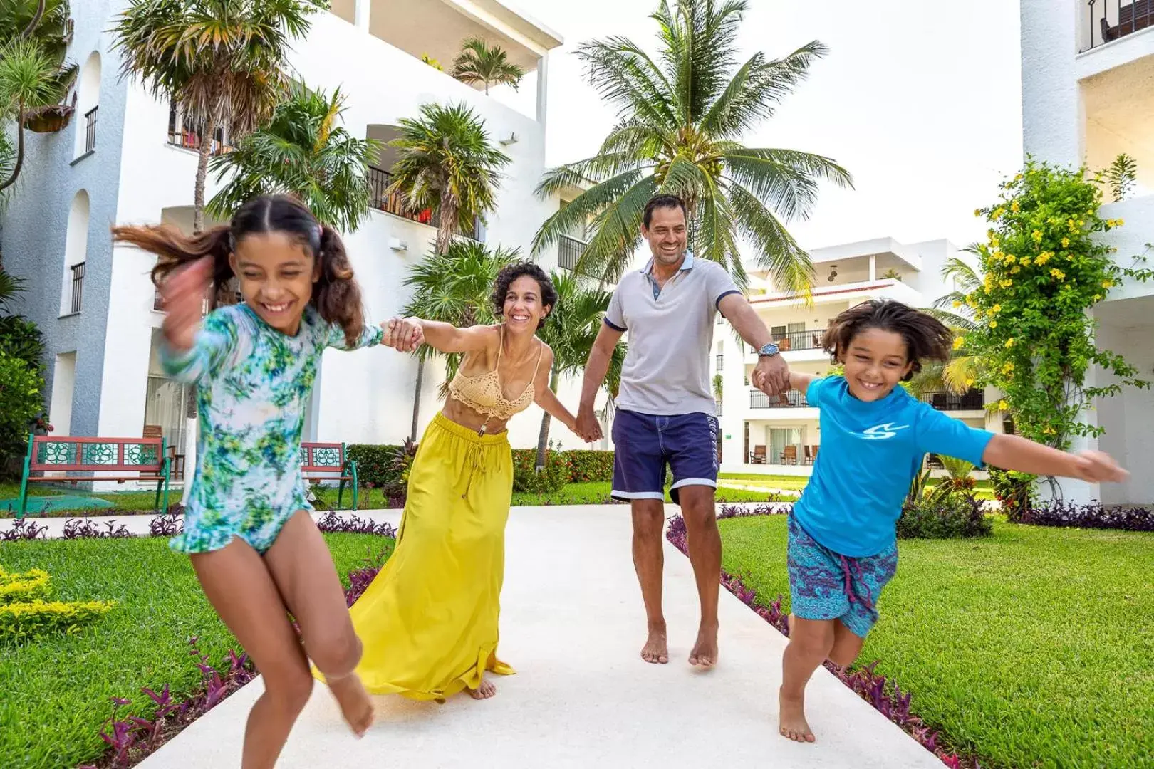 Family, Children in Beachscape Kin Ha Villas & Suites