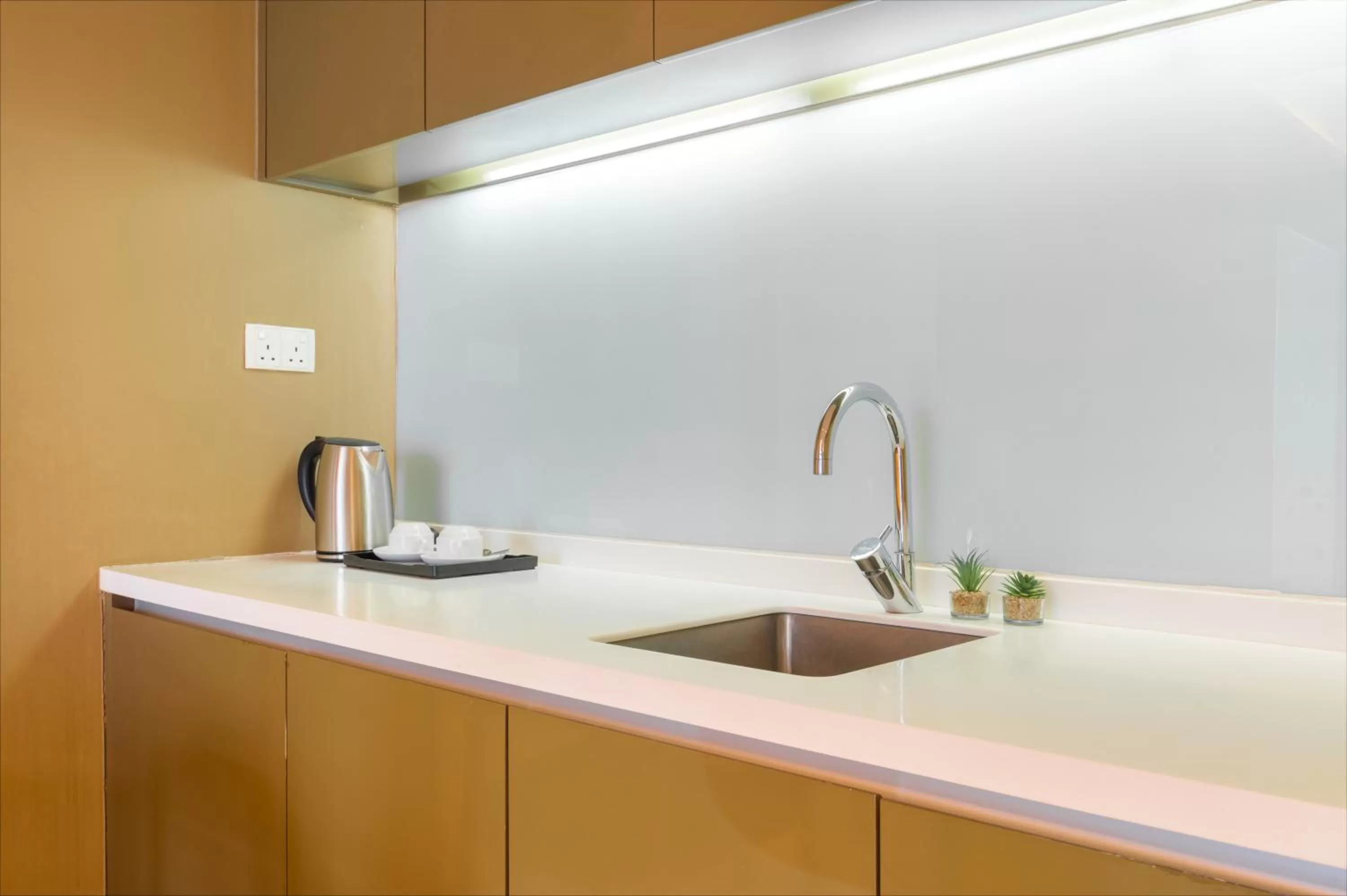 Kitchen or kitchenette in Greystone 99 Suites