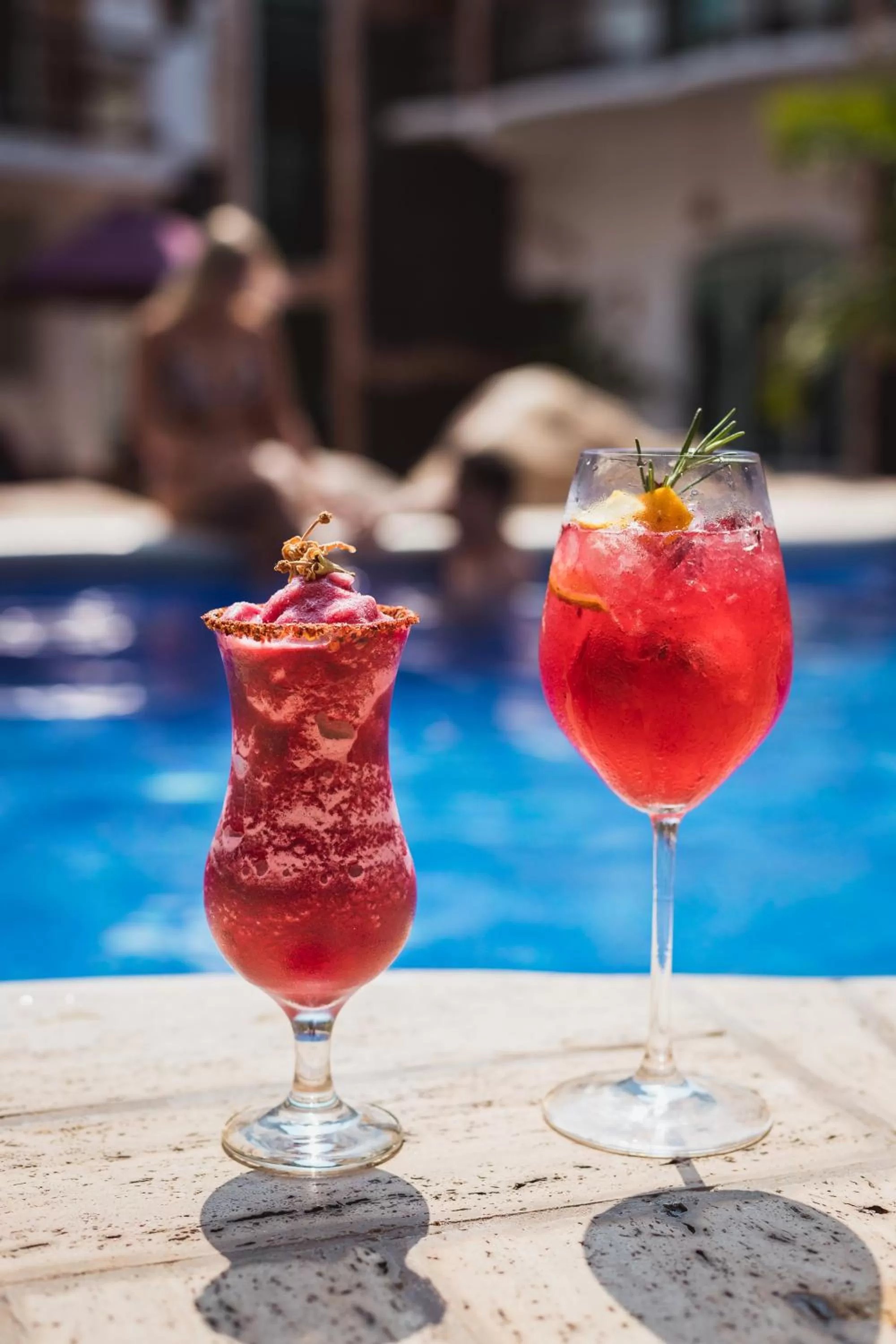 Drinks in Hotel Rockaway