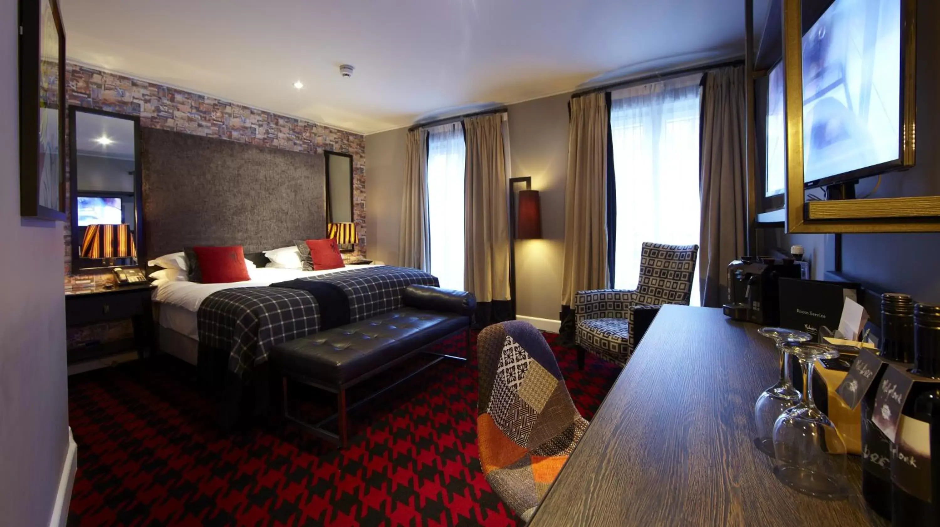 Photo of the whole room in Malmaison Glasgow