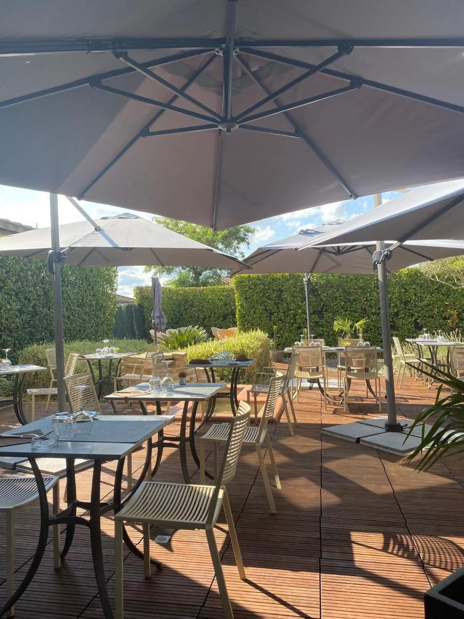 Patio in Hotel L'Hotan