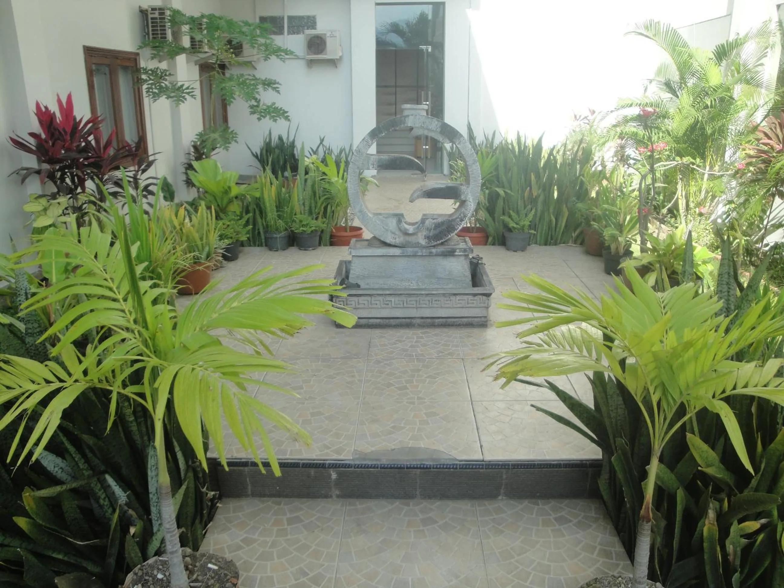 Garden in Sylvia Hotel Maumere