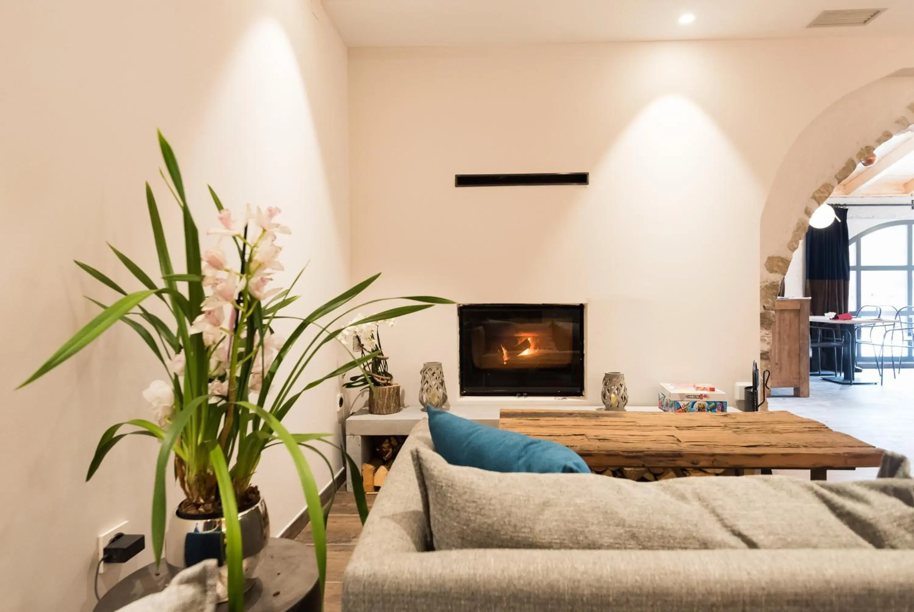 Communal lounge/ TV room, Seating Area in Hotel Rural Sagarlore