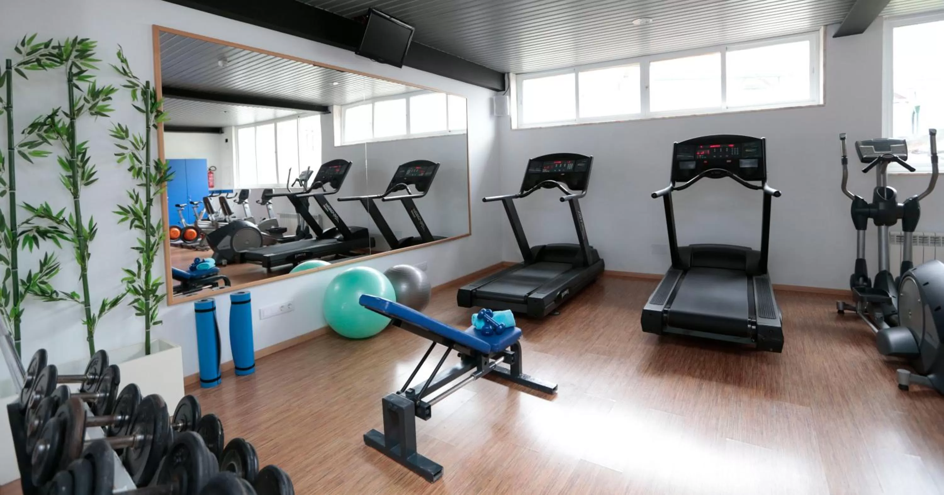 Fitness centre/facilities in Hotel Spa Congreso