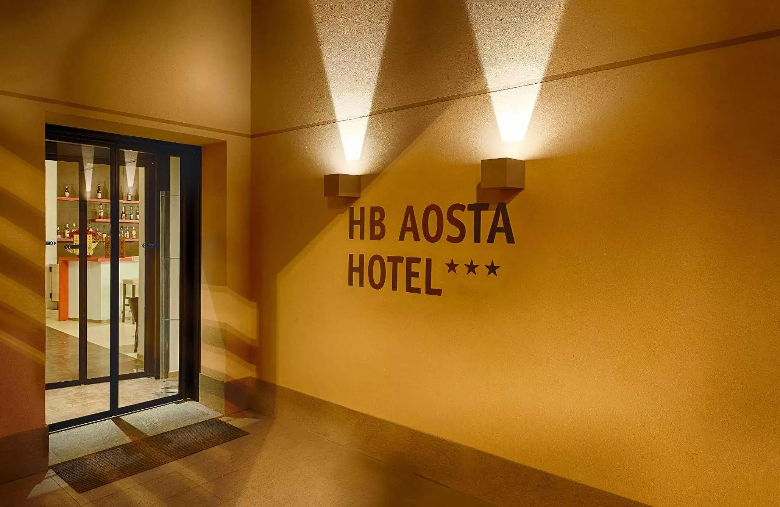 Facade/entrance in HB Aosta Hotel & Balcony SPA