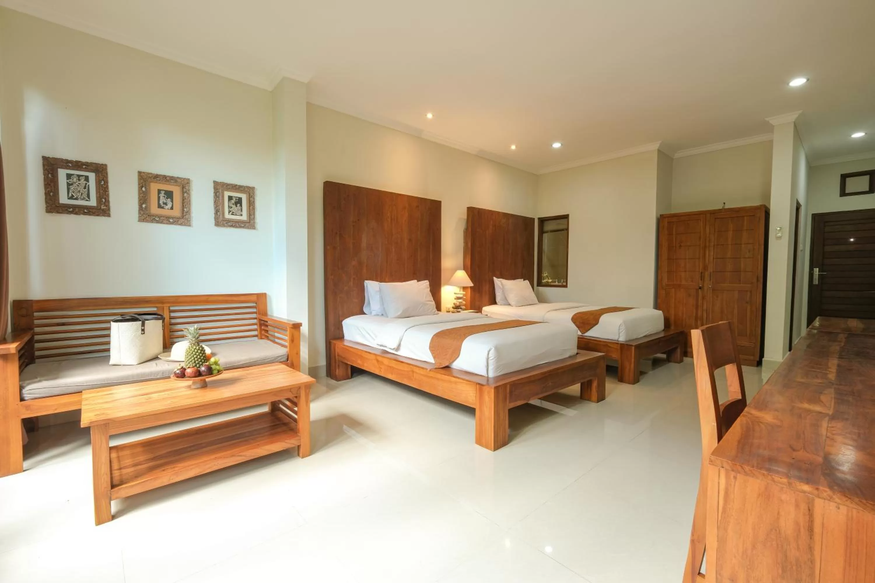 Photo of the whole room, Bed in Artini Bisma Ubud Hotel