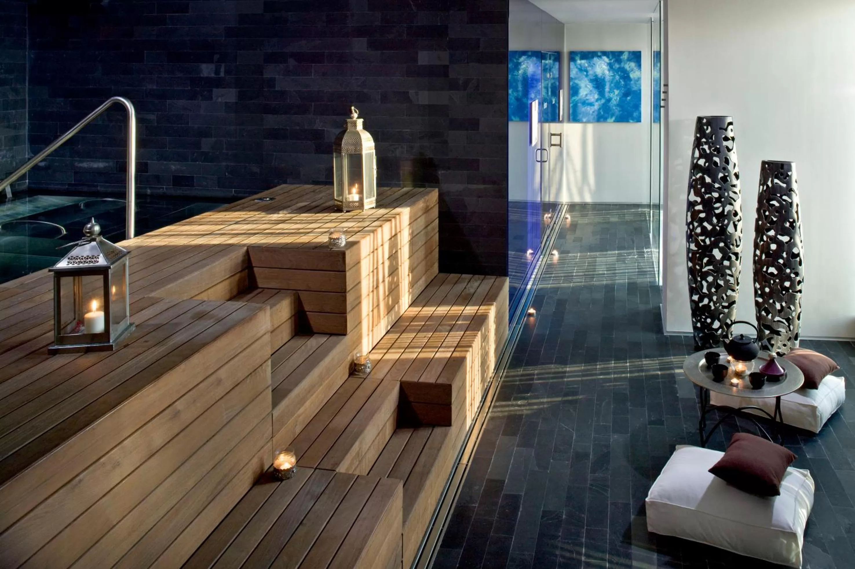 Hot Spring Bath in Melia Barcelona Sky 4* Sup