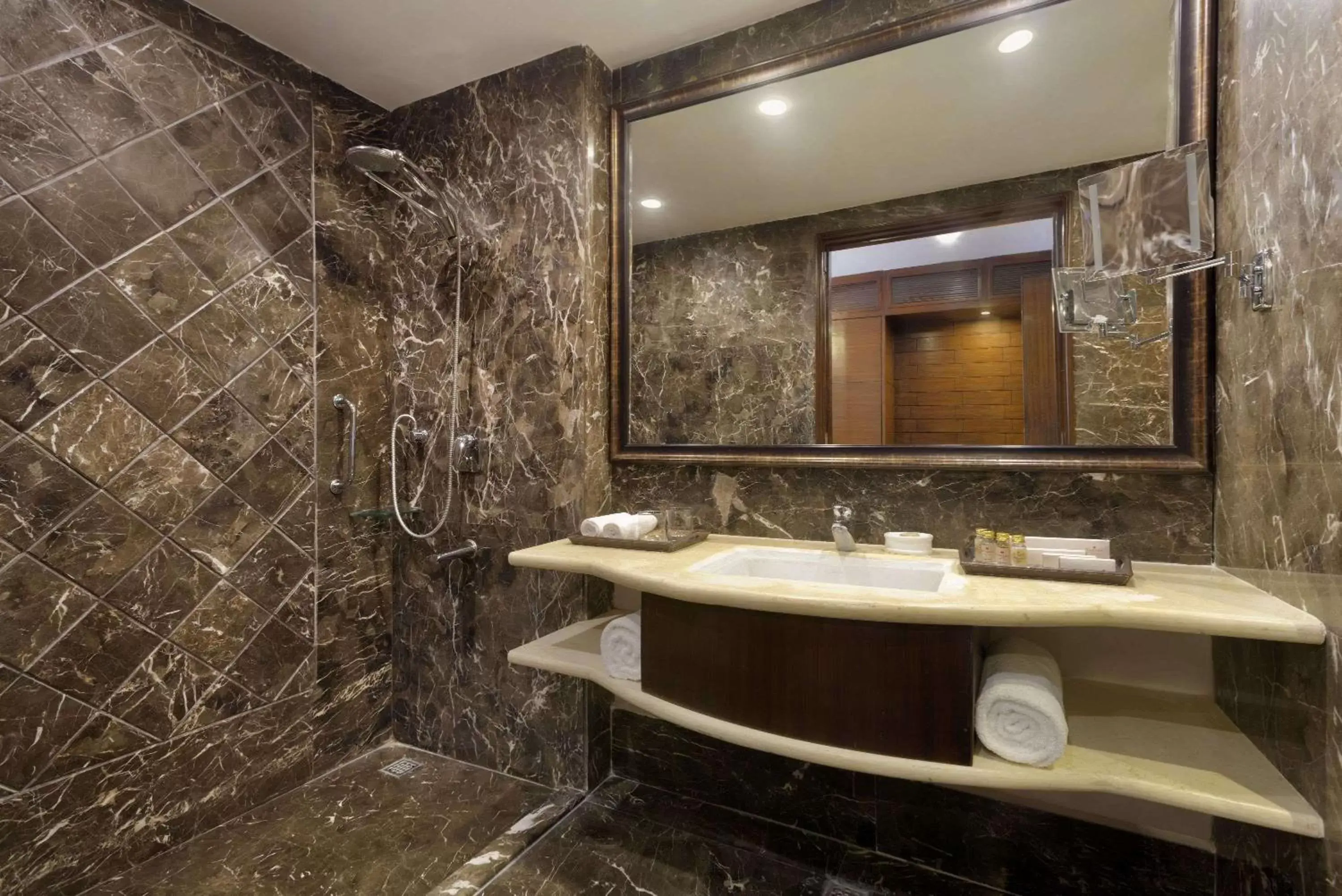 Bathroom in Ramada Plaza By Wyndham, Chandigarh Zirakpur