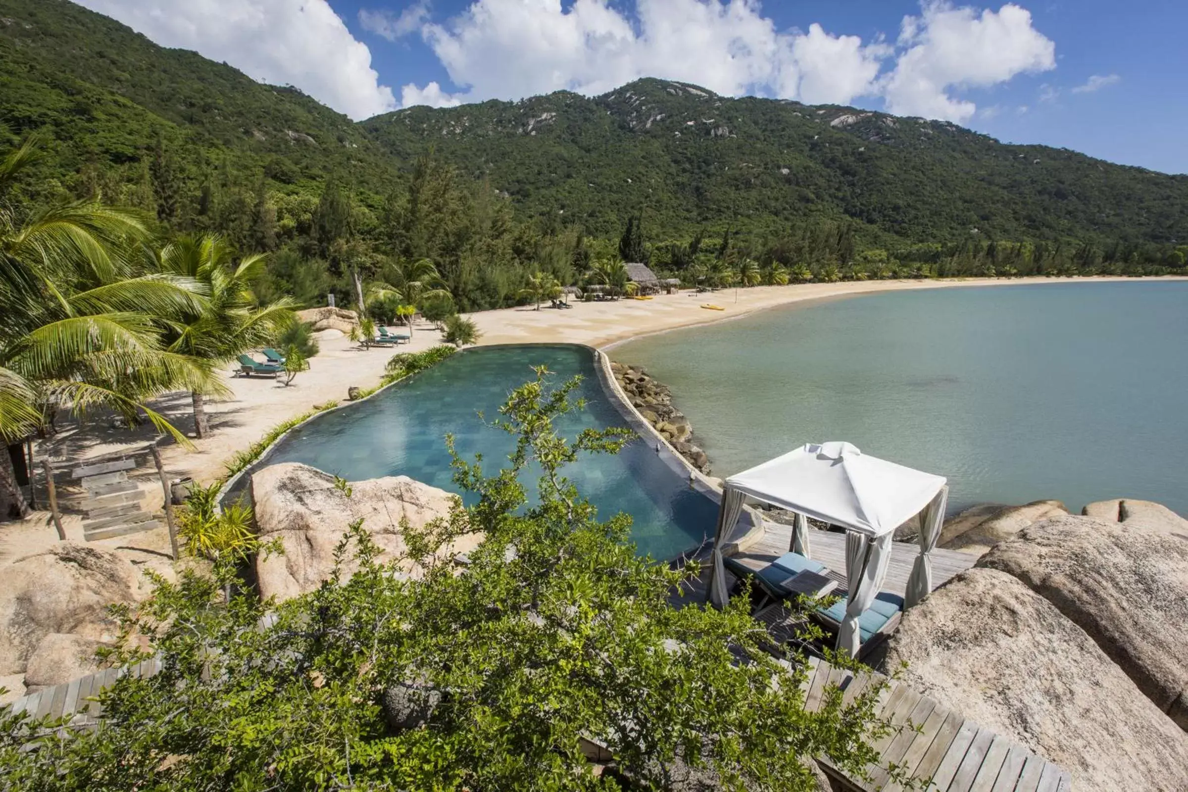 Beach, Pool View in L'Alya Ninh Van Bay