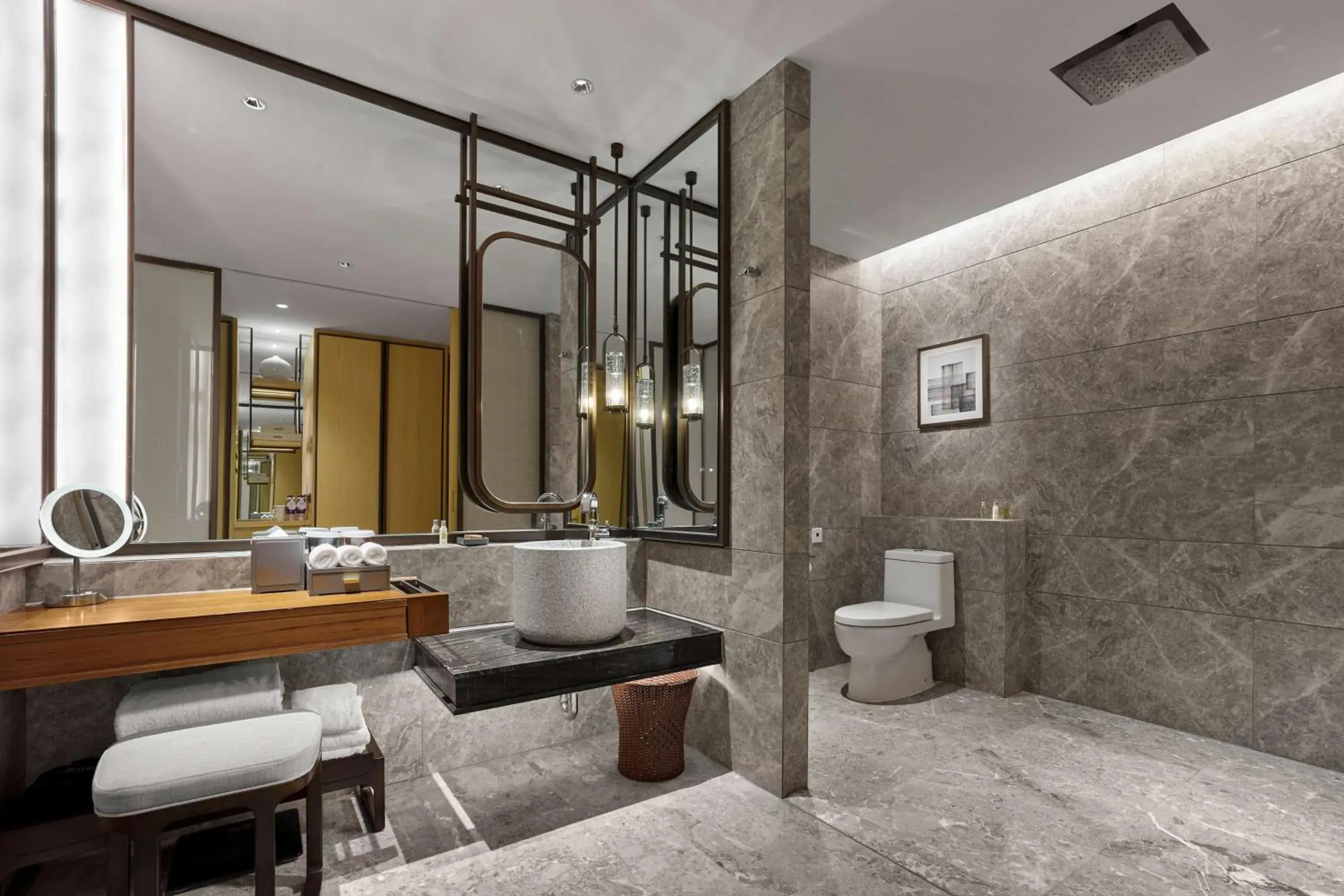 Bathroom in Hilton Suzhou Yinshan Lake