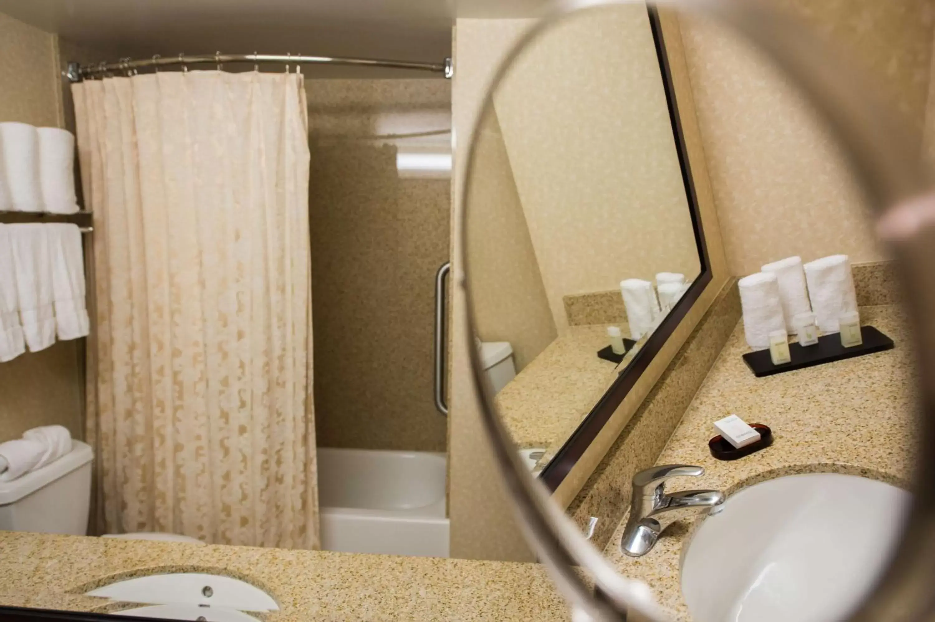 Bathroom in Embassy Suites by Hilton Sacramento Riverfront Promenade