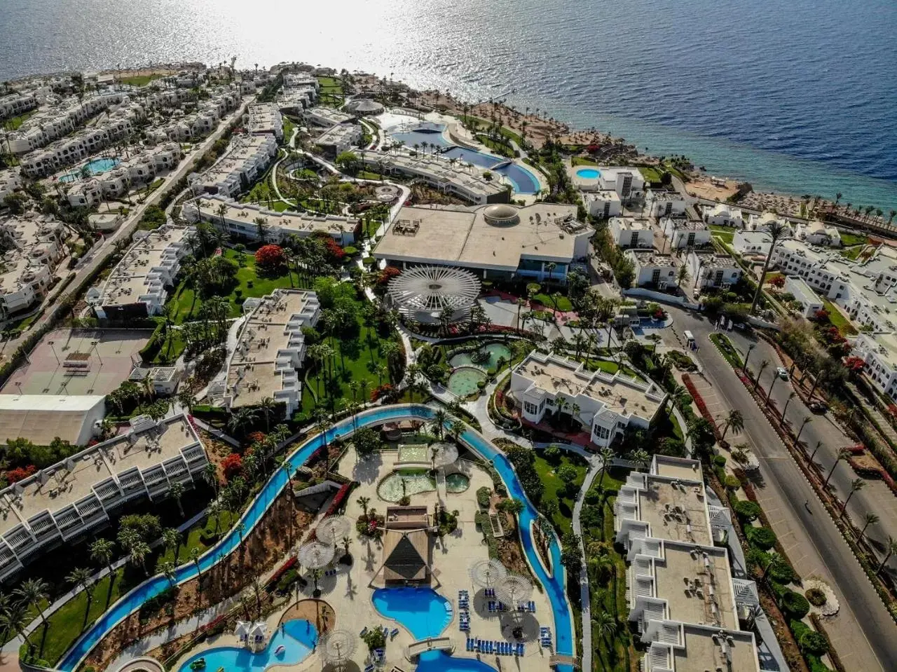 Bird's eye view, Bird's-eye View in Monte Carlo Sharm Resort & Spa