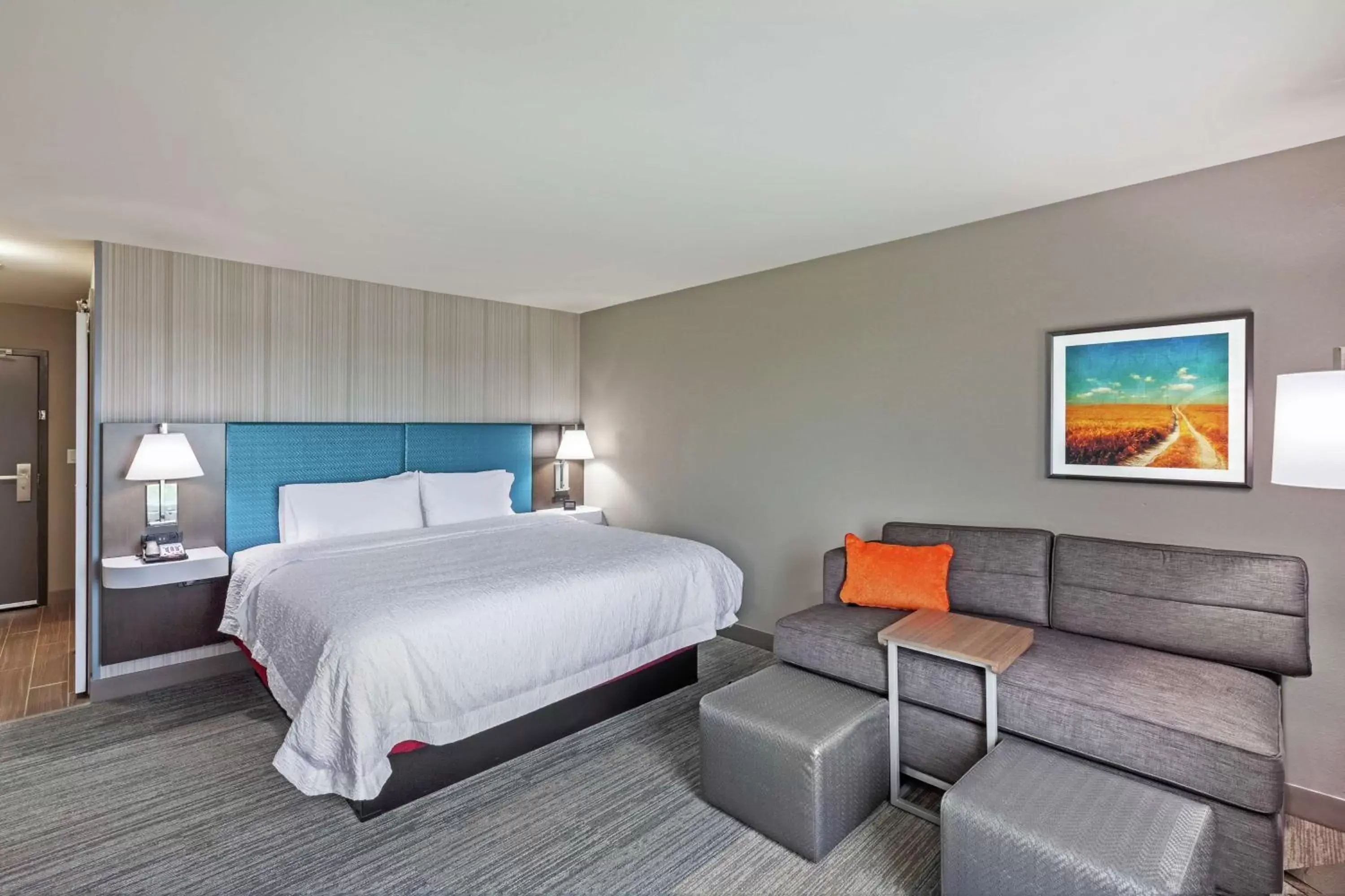 Living room, Bed in Hampton Inn Gardner Living room, Bed in Hampton Inn Gardner