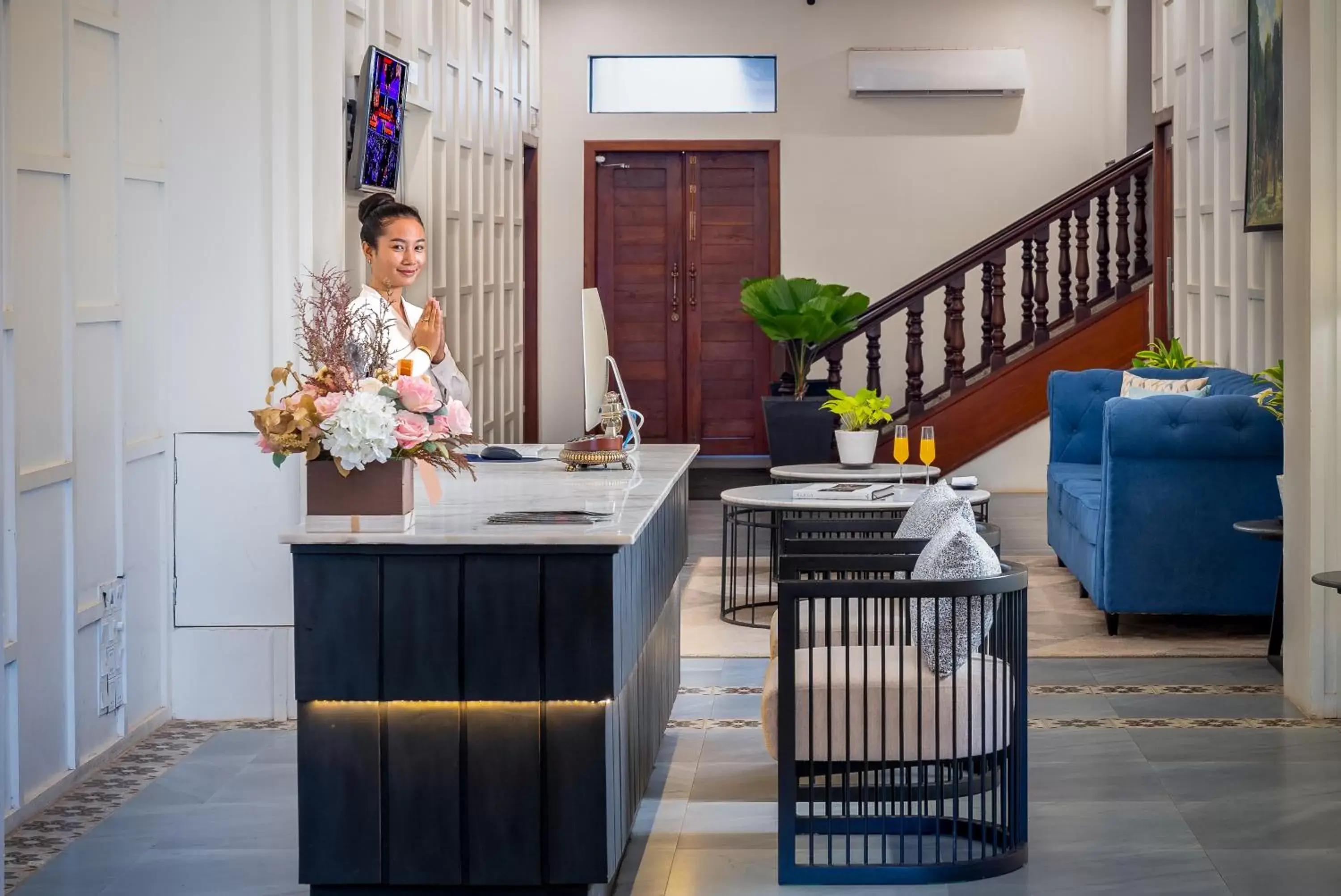 Lobby or reception, Lobby/Reception in Blanc Smith Residence