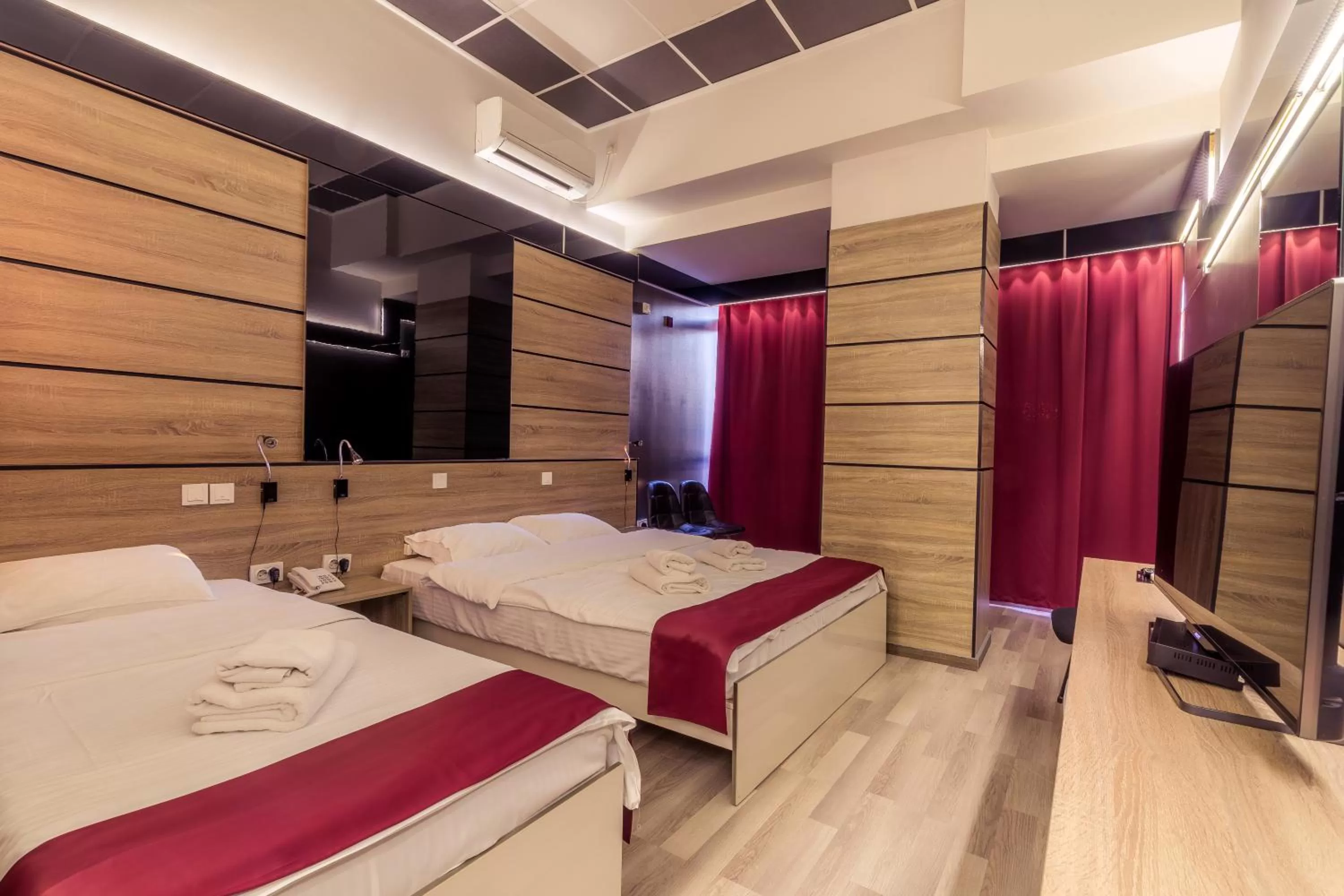 TV and multimedia, Bed in Hotel De KOKA