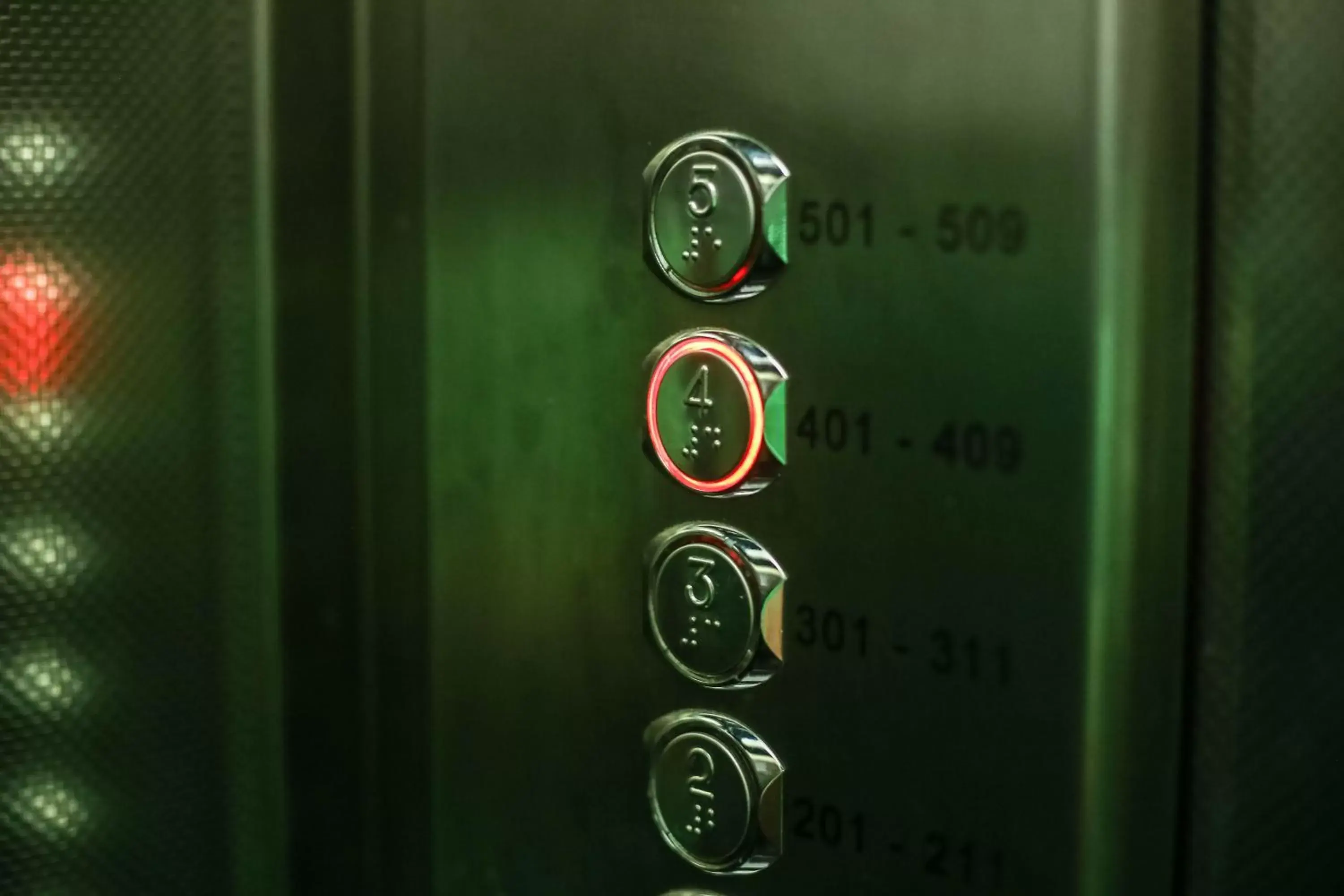 elevator, Logo/Certificate/Sign/Award in Hotel Berlino