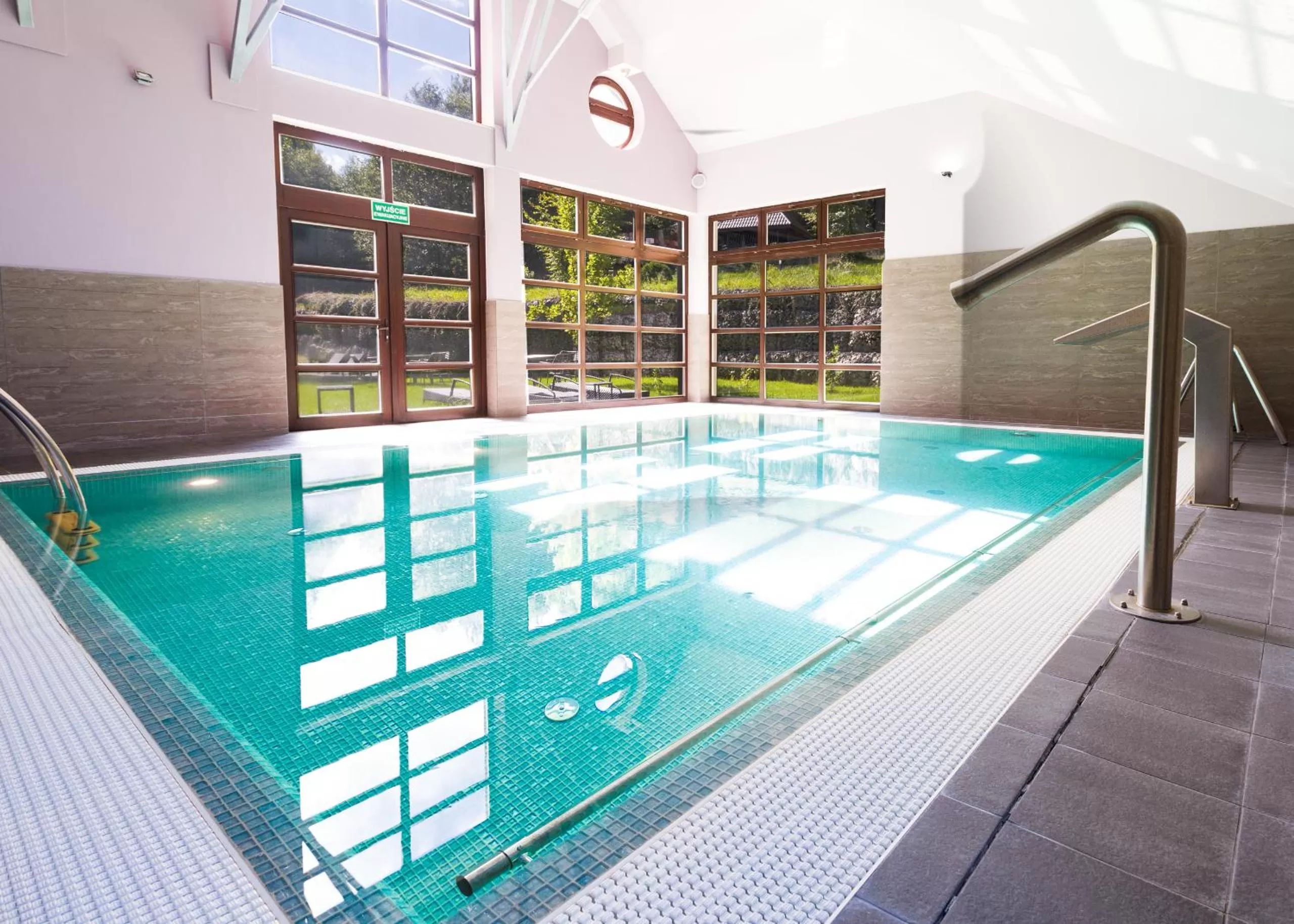 Swimming pool in Boutique Hotel Sudetia - Medical & SPA
