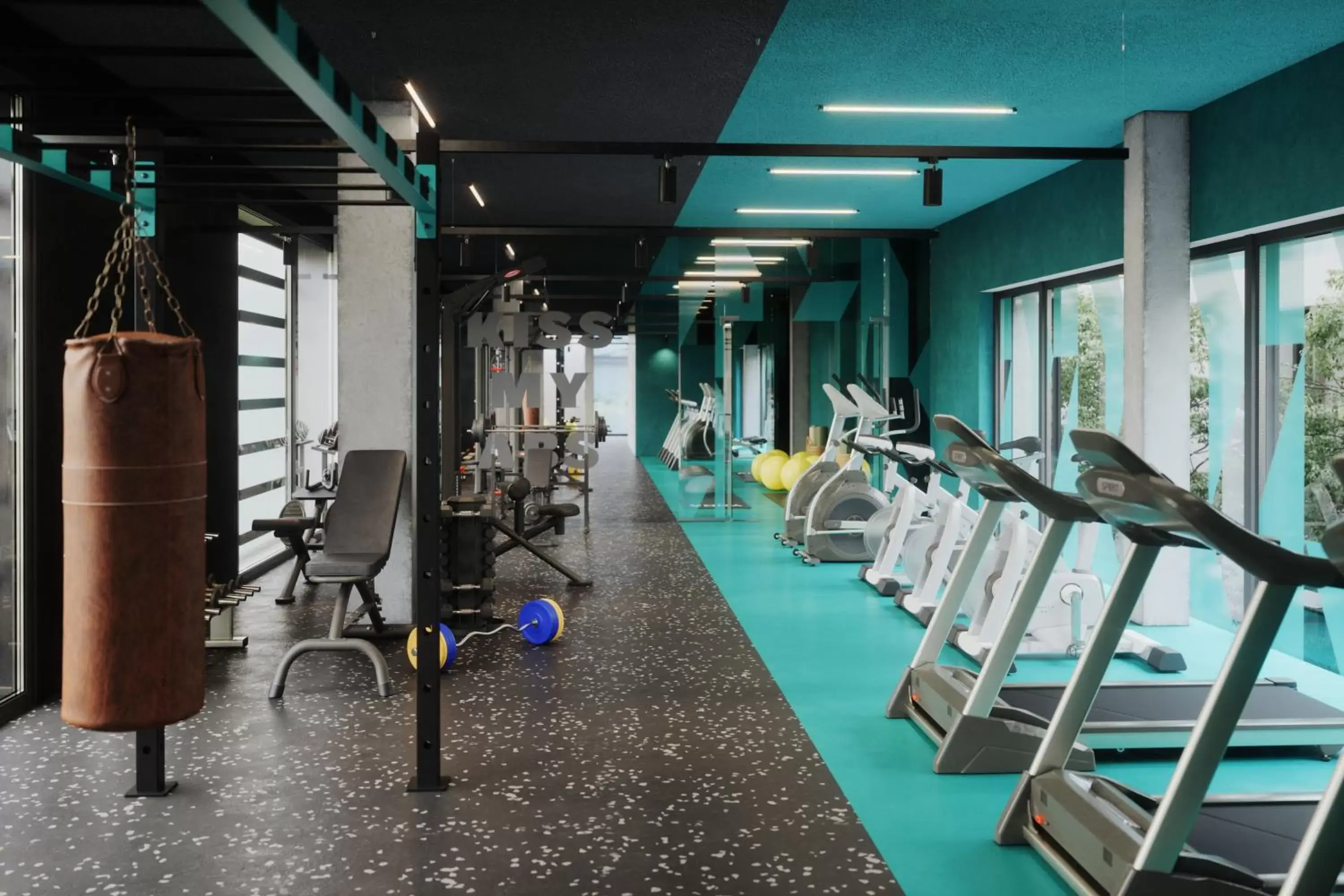 Fitness centre/facilities, Fitness Center/Facilities in The Social Hub Barcelona Poblenou