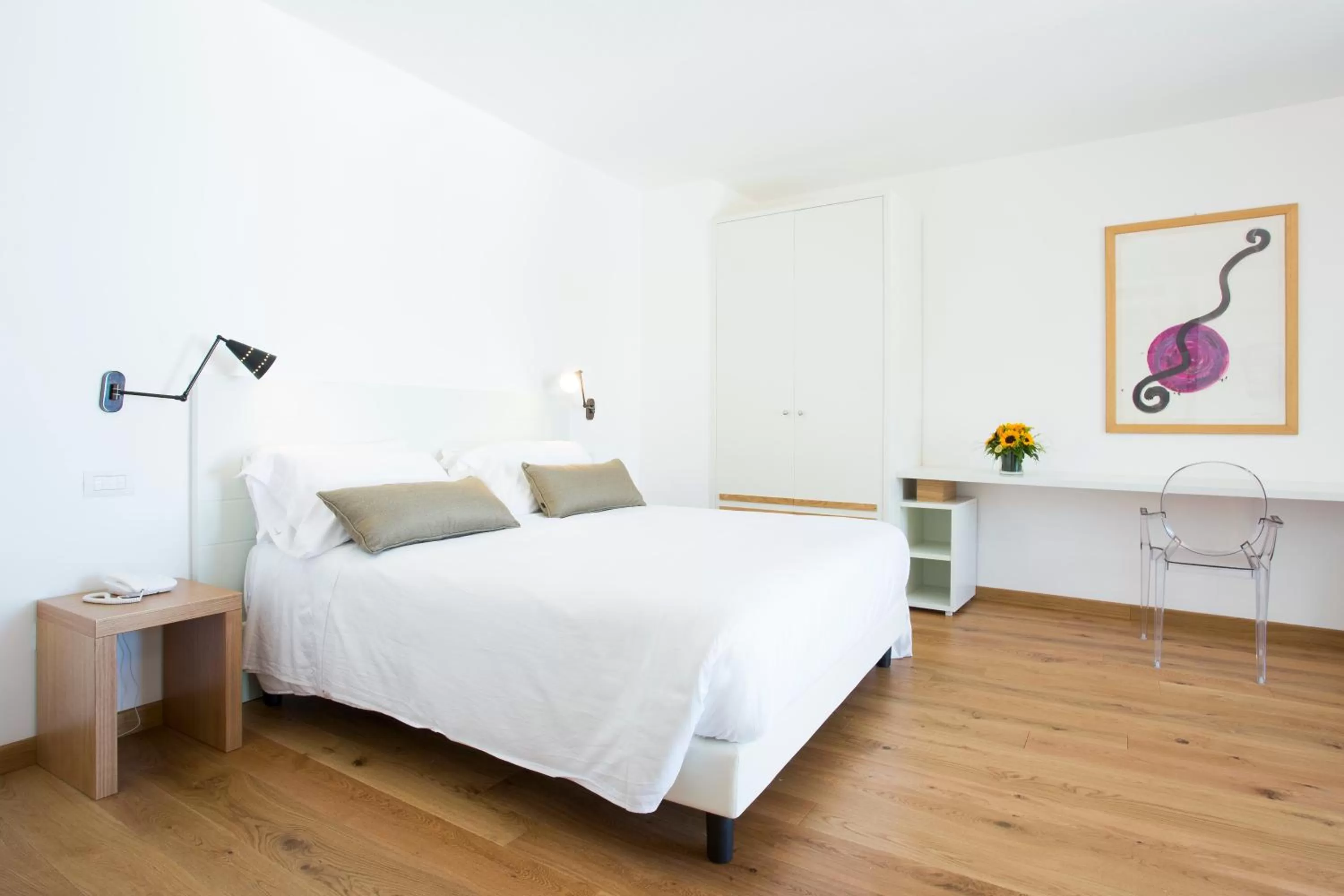 Bedroom, Bed in Villa Fiorella Art Hotel