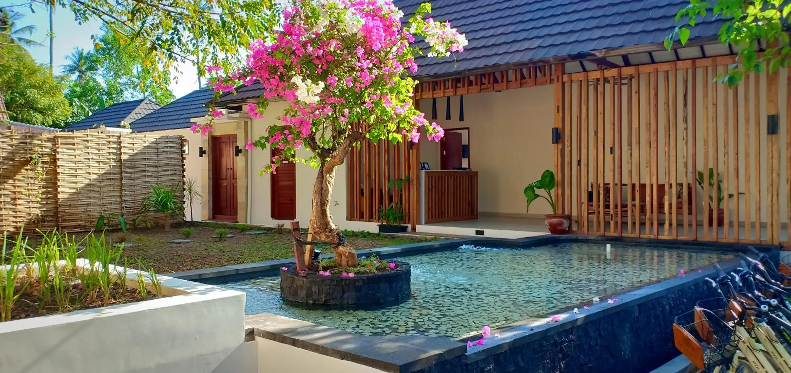 Garden in Ke Rensia Private Pool Villas Gili Air