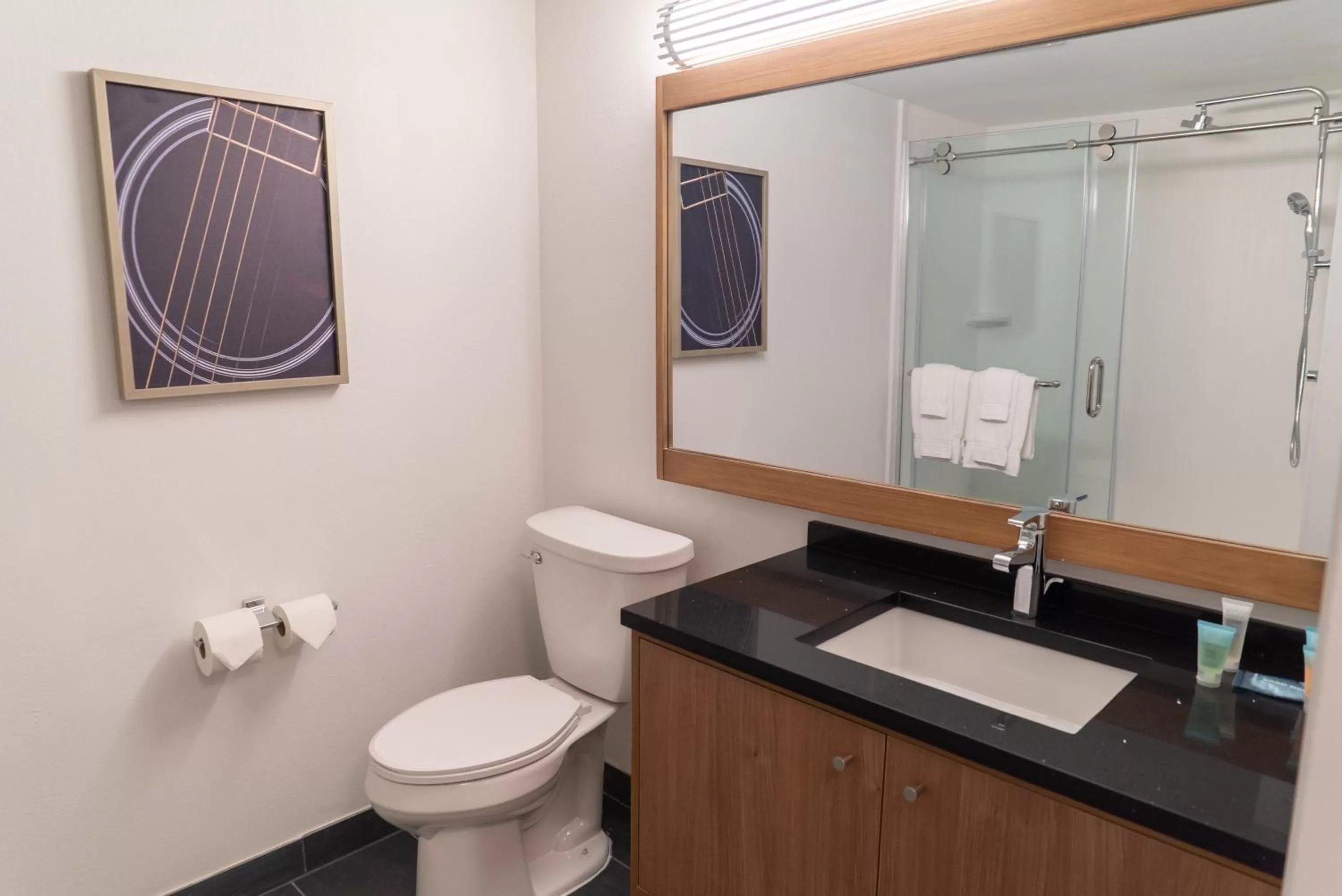 Bathroom in Hotel Indigo Detroit Downtown by IHG