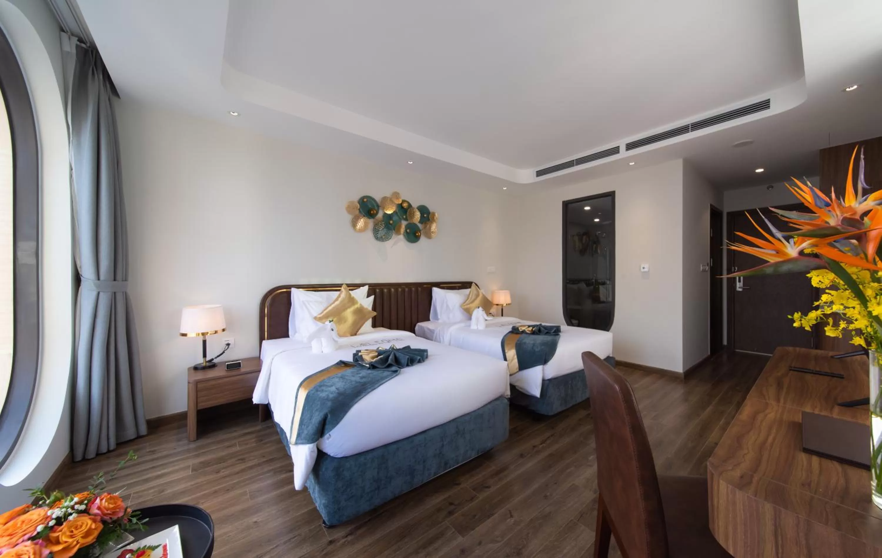Deluxe Twin Room with Sea View in Grand Tourane Nha Trang Hotel