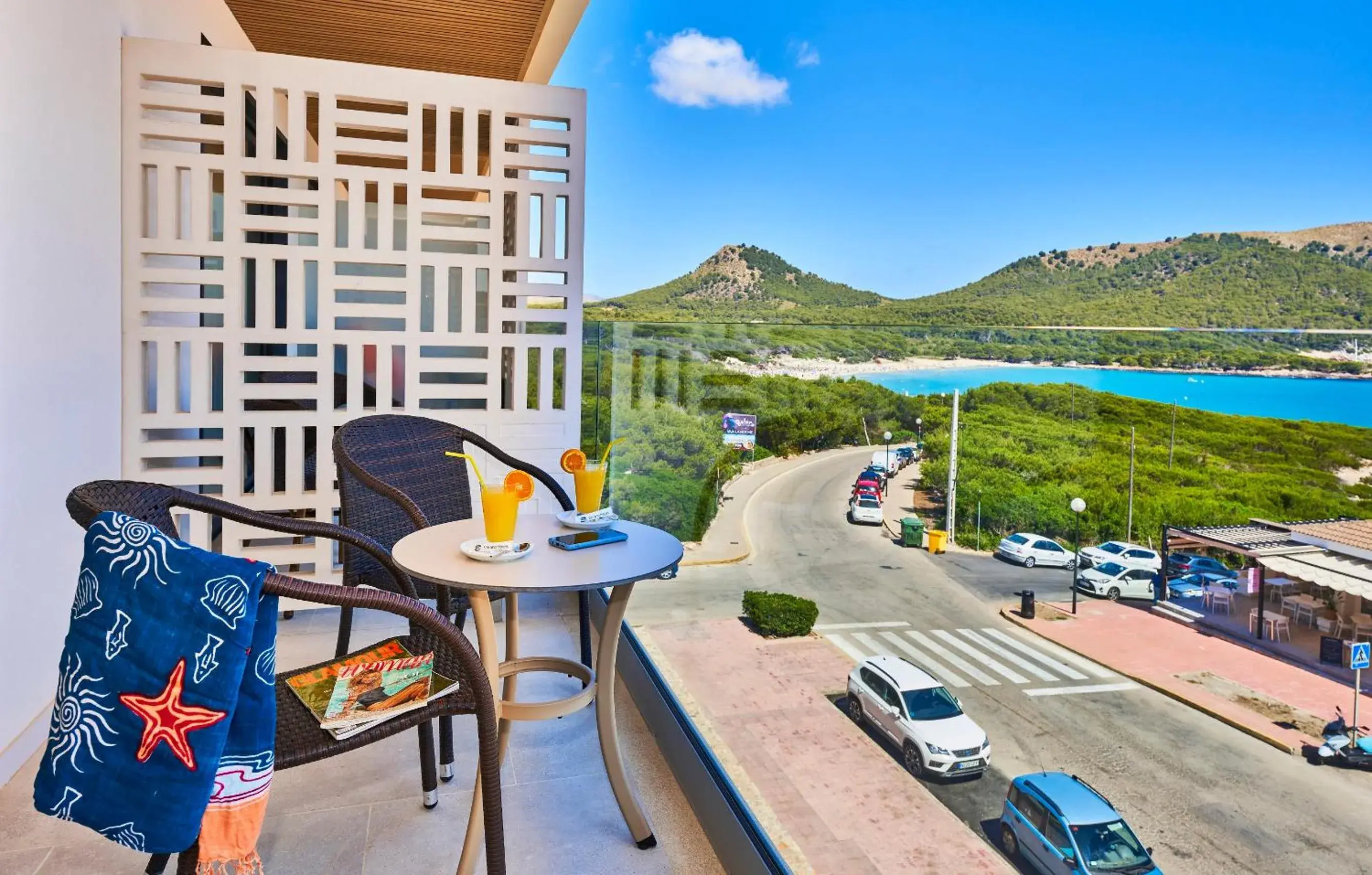 Balcony/Terrace in Hotel & Spa S'Entrador Playa