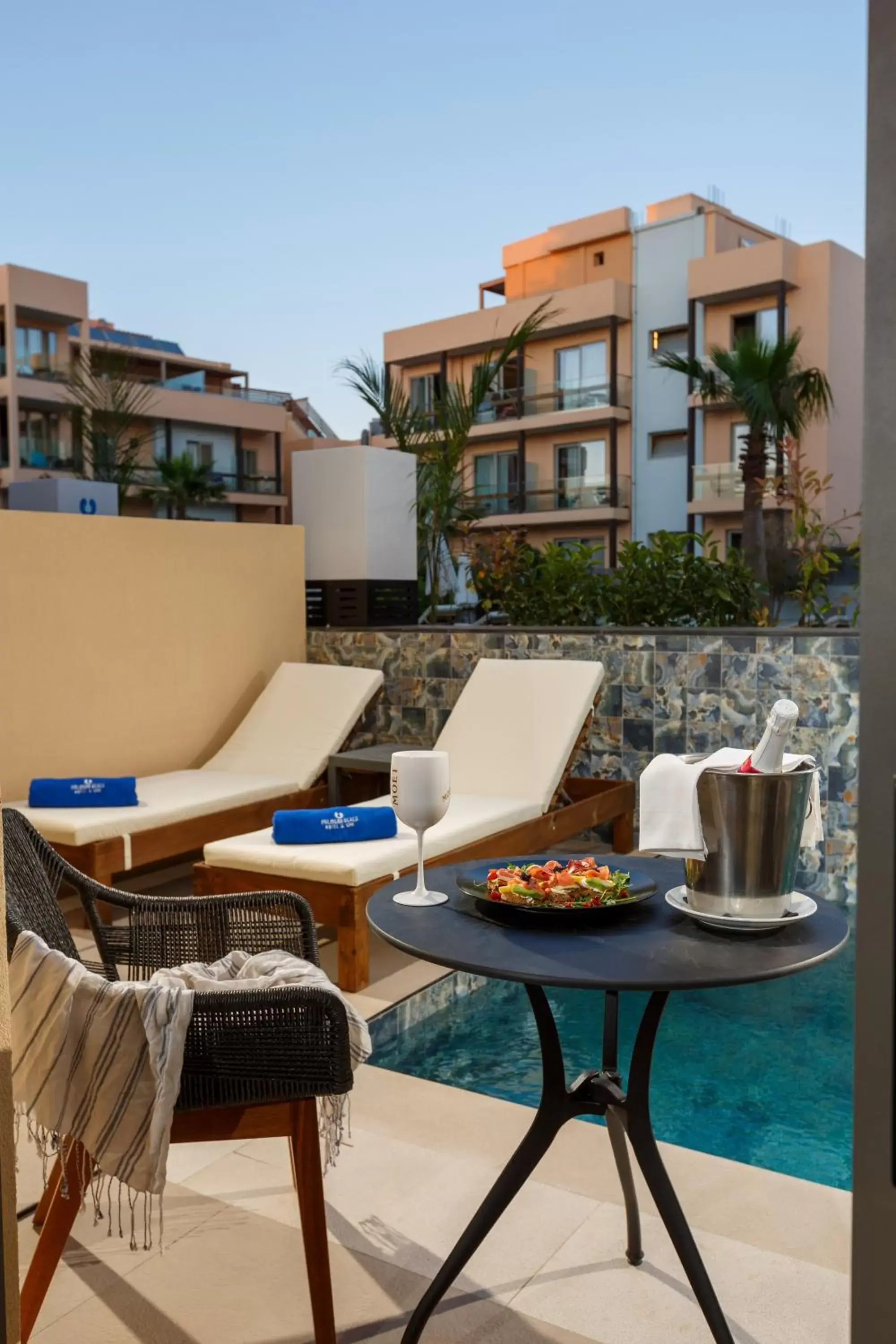 Balcony/Terrace in Palmera Beach Hotel & Spa - Adults Only