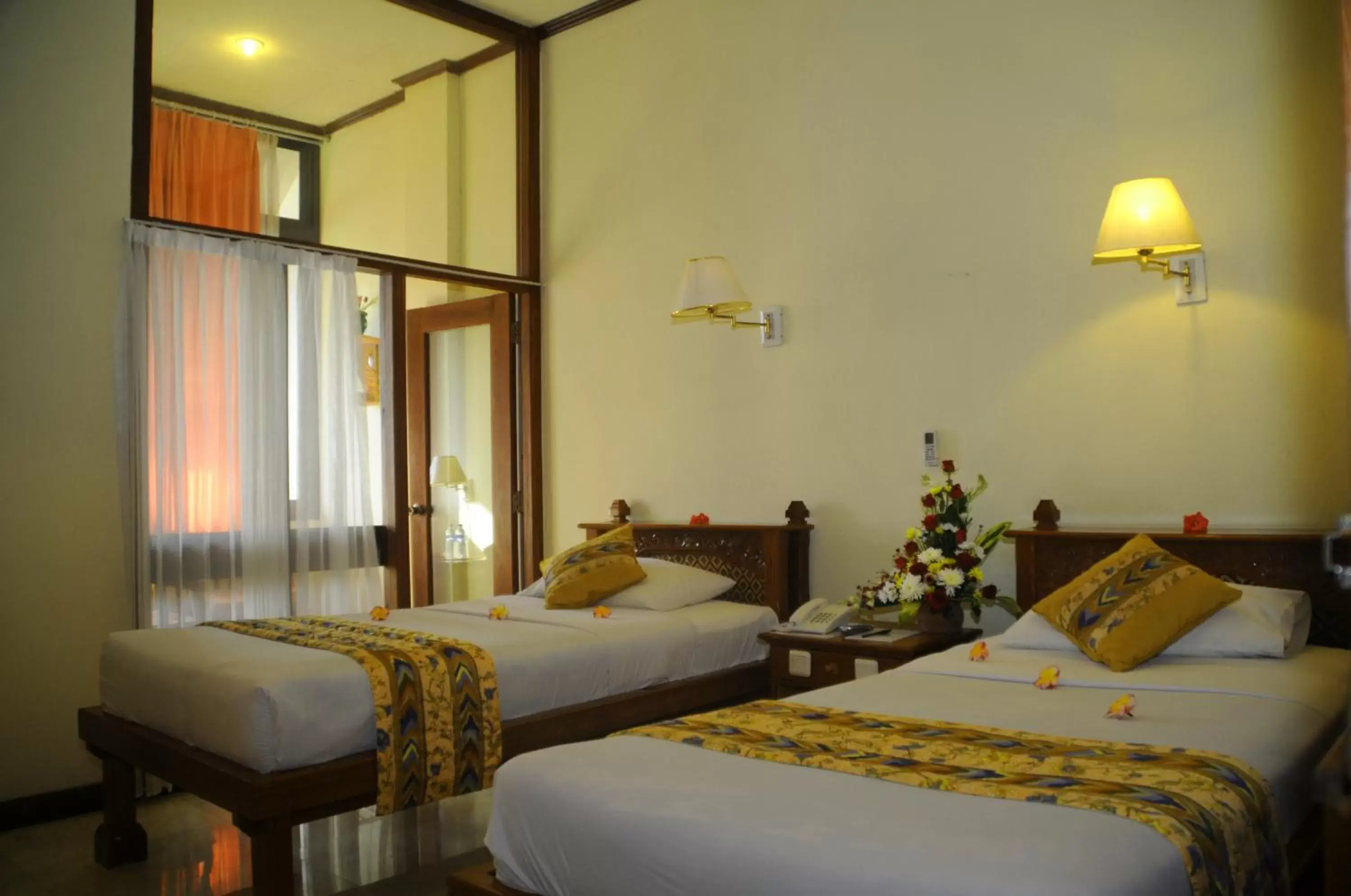 Bed in Melasti Beach Resort & Spa Legian