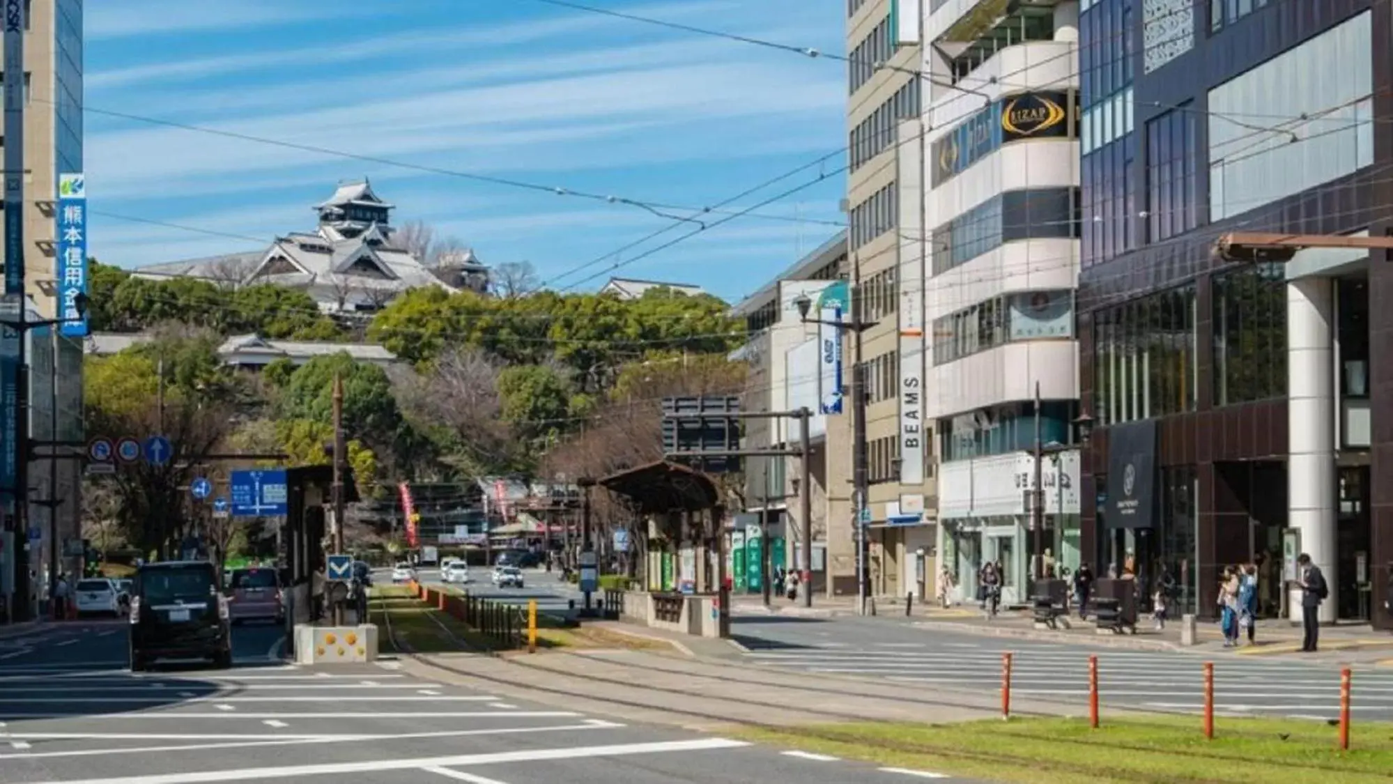 Nearby landmark in Toyoko Inn Kumamoto-jyo Toricho Suji