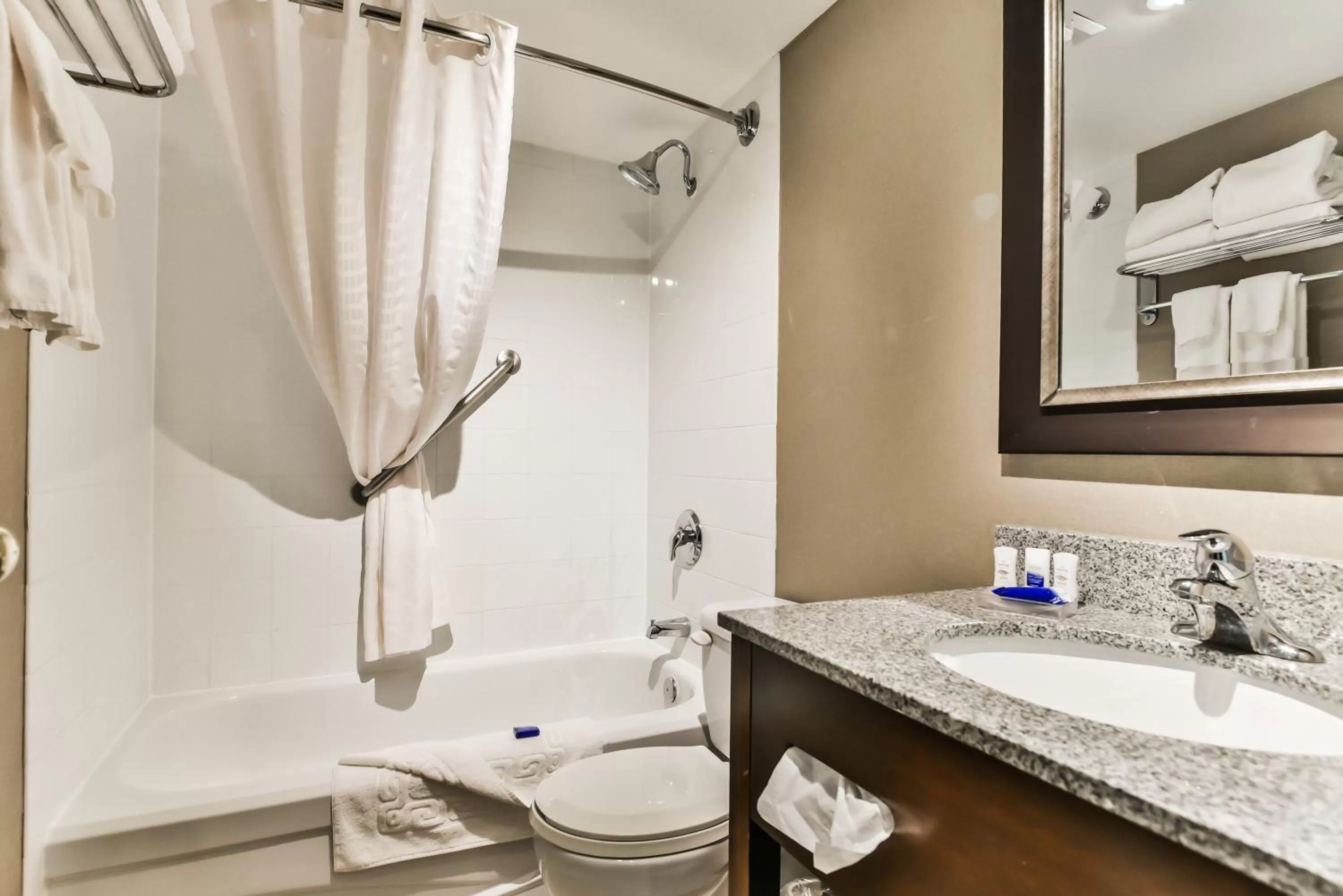 Toilet in Best Western Plus Cambridge Hotel