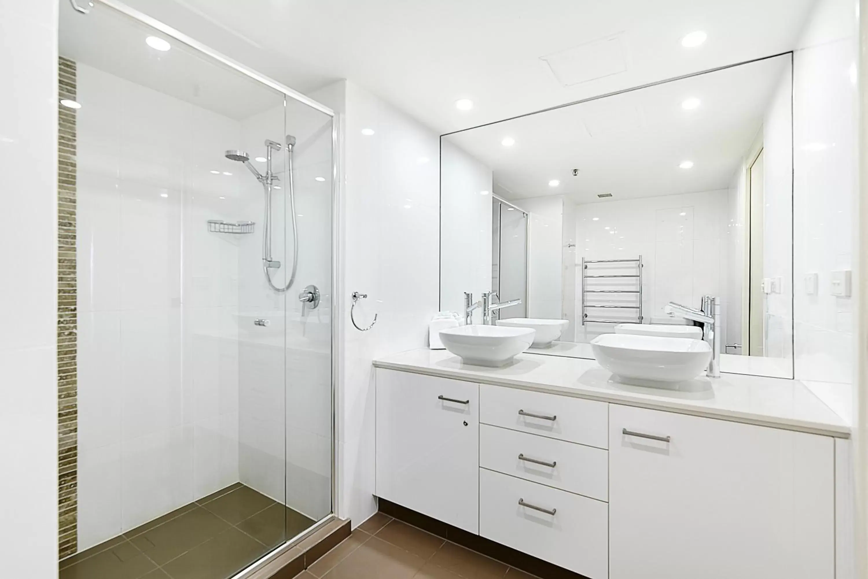 Bathroom in Surfers Century Oceanside Apartments