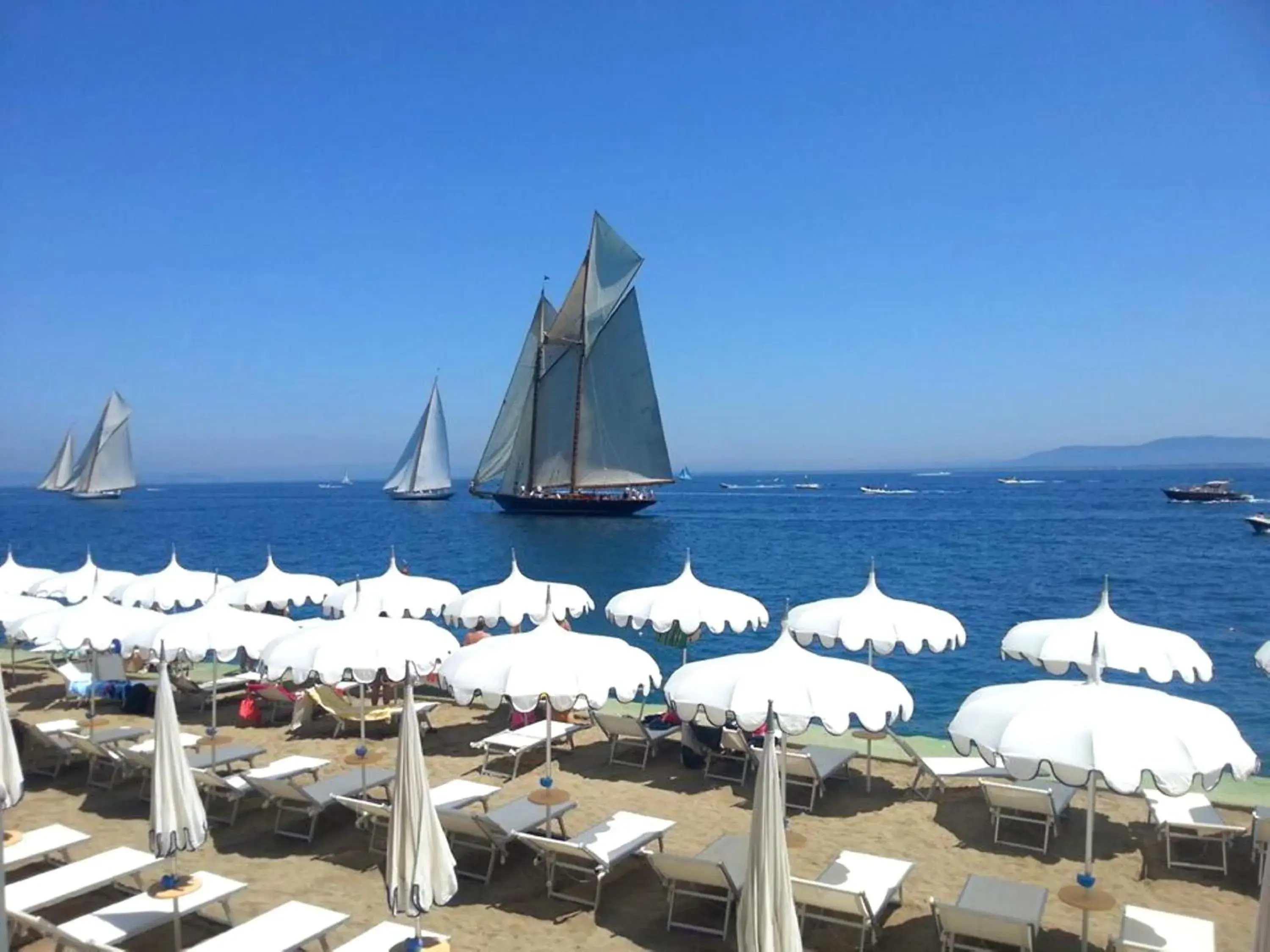 Beach in Hotel La Caletta