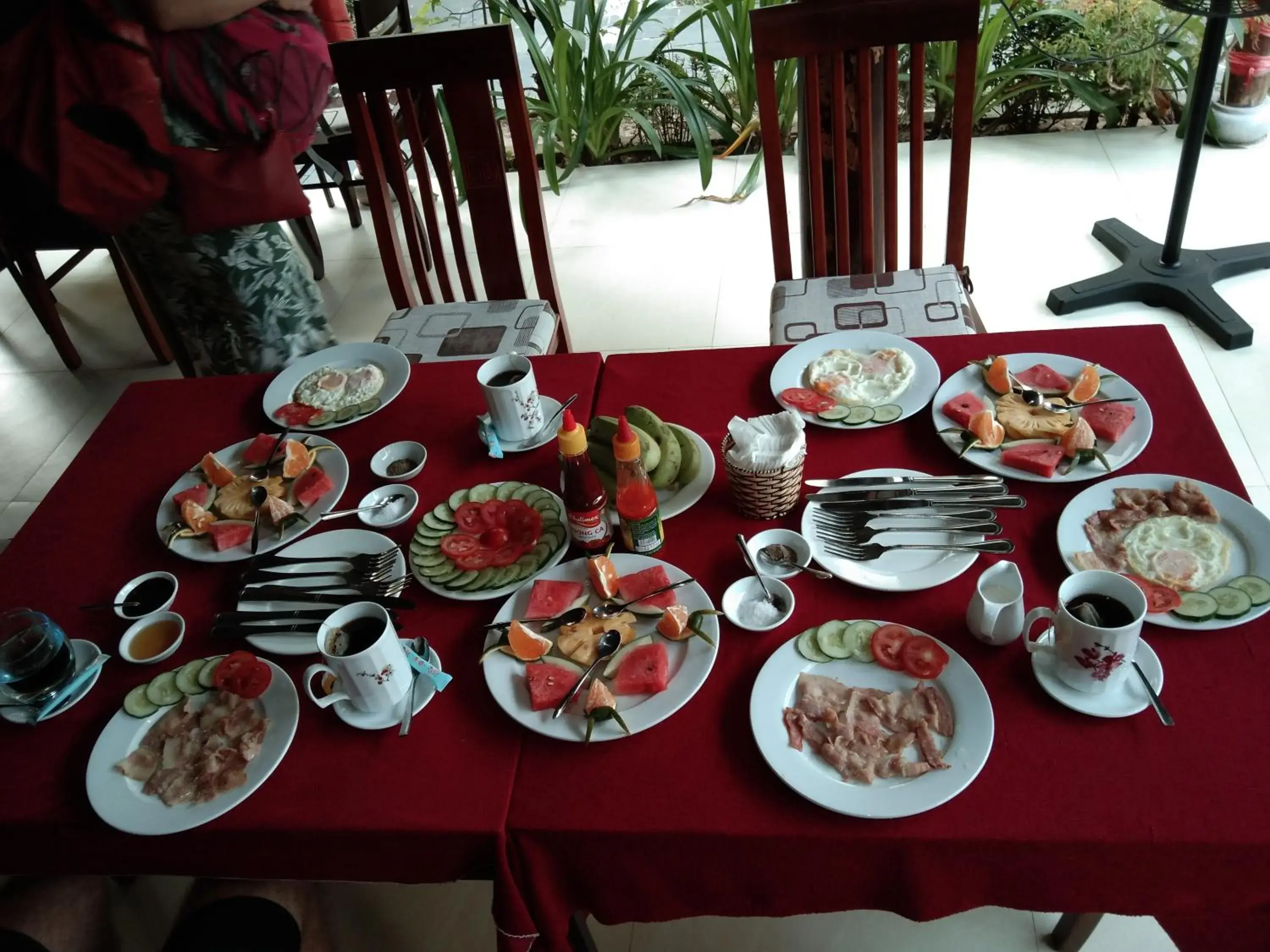 Breakfast in Herbal Tea Homestay