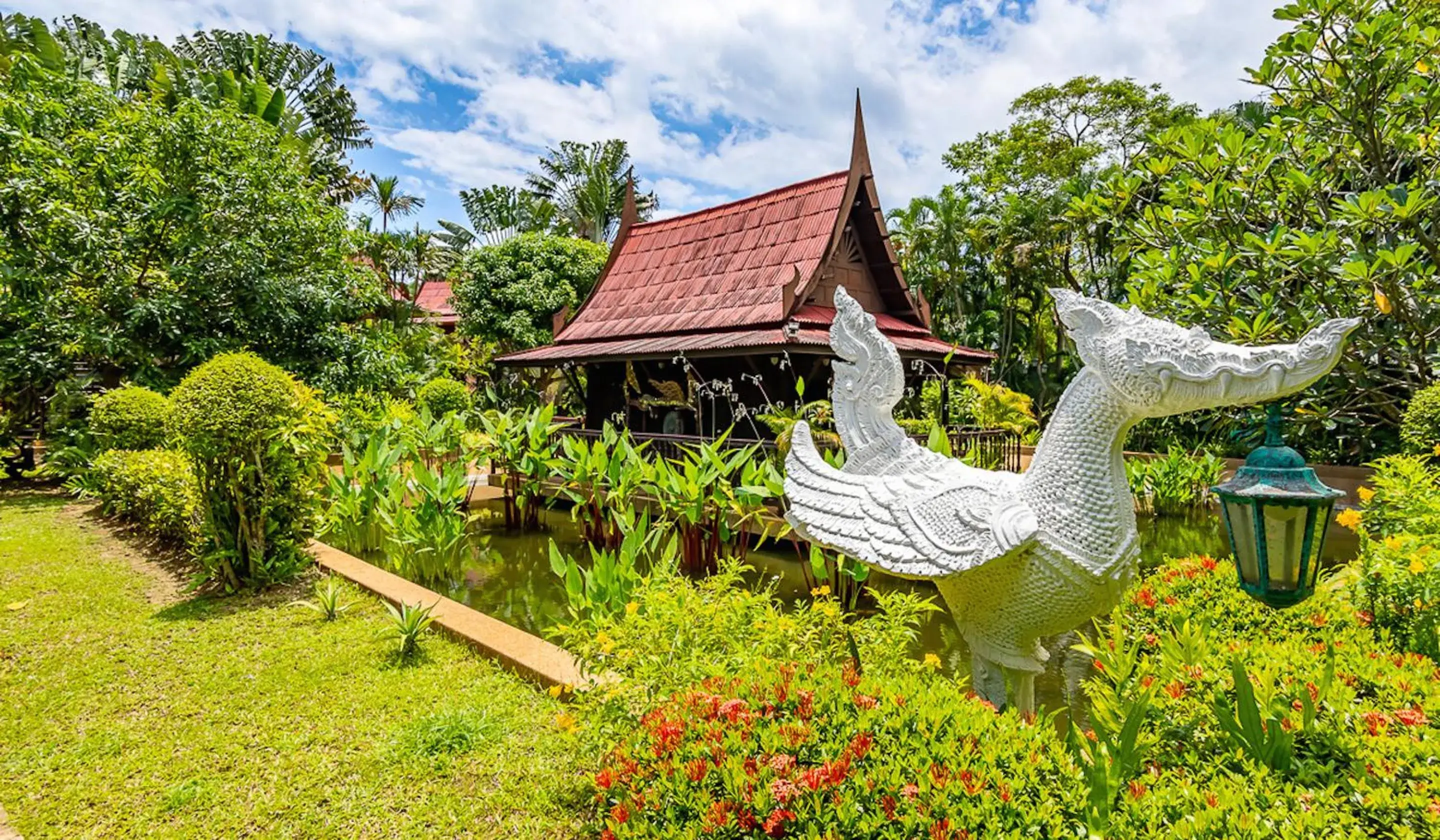 Garden, Property Building in Ban Keaw Villas